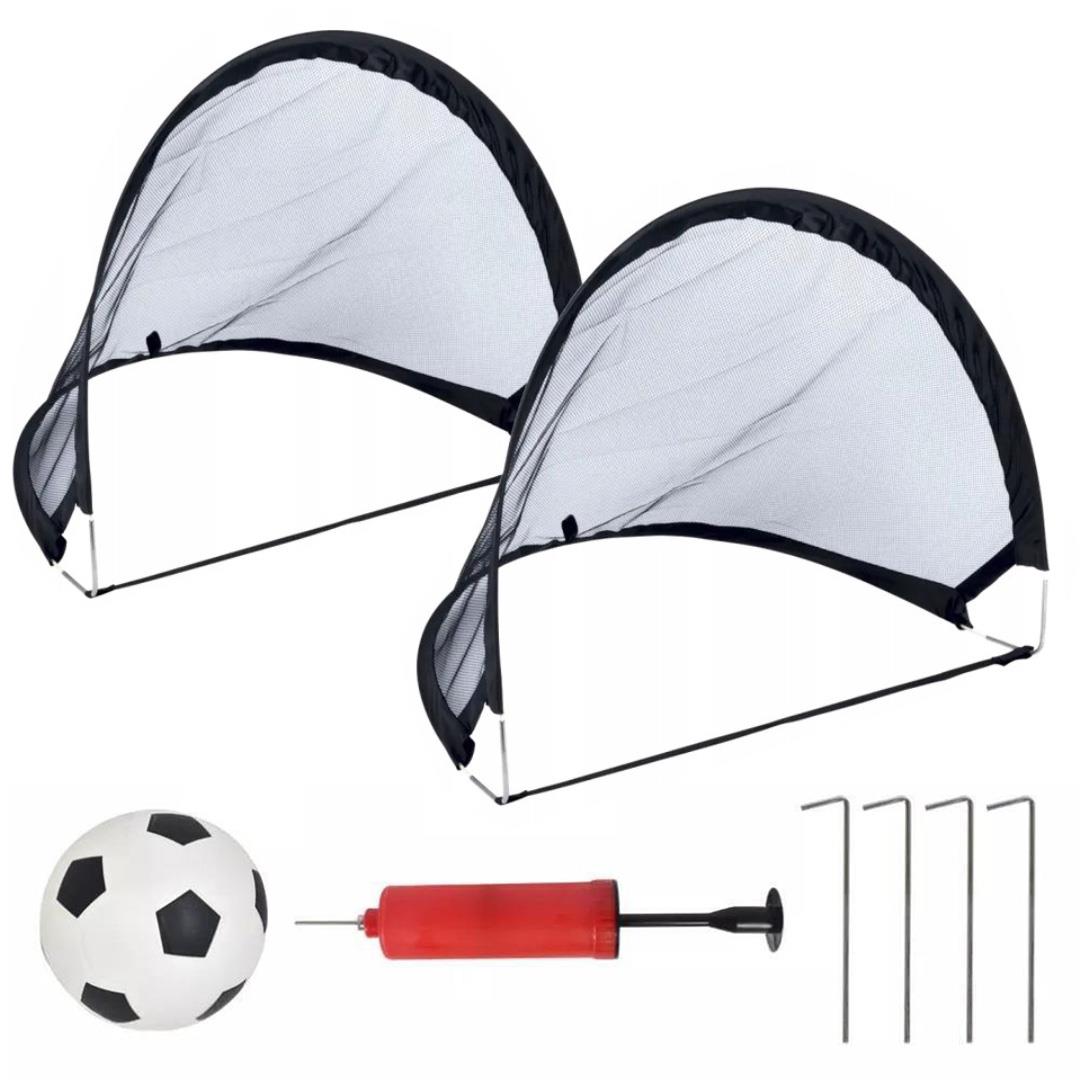 Pop-Up Goal Set of 2 with Ball and Pump by The Magic Toy Shop - The Magic Toy Shop