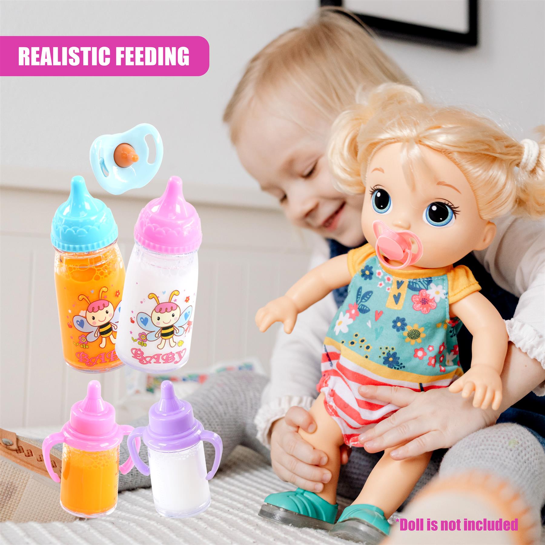 BiBi Doll 7-in-1 Baby Doll Accessories Set by BiBi Doll - The Magic Toy Shop