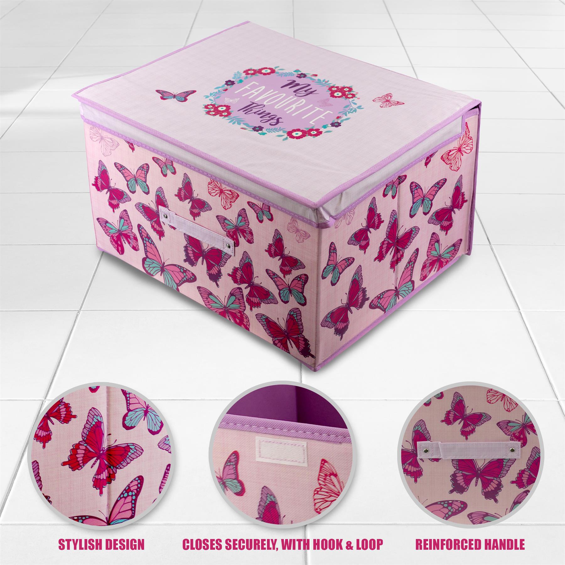 Butterfly Large Storage Box by The Magic Toy Shop - The Magic Toy Shop