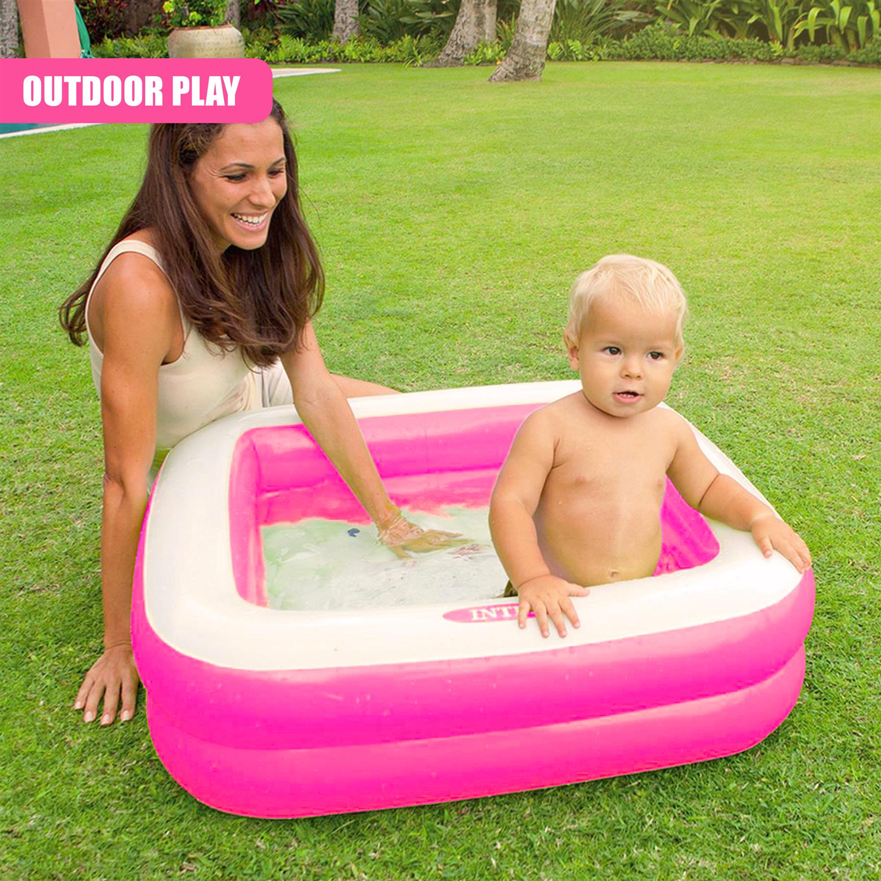 Intex Inflatable Square Paddling Pool by Intex - The Magic Toy Shop