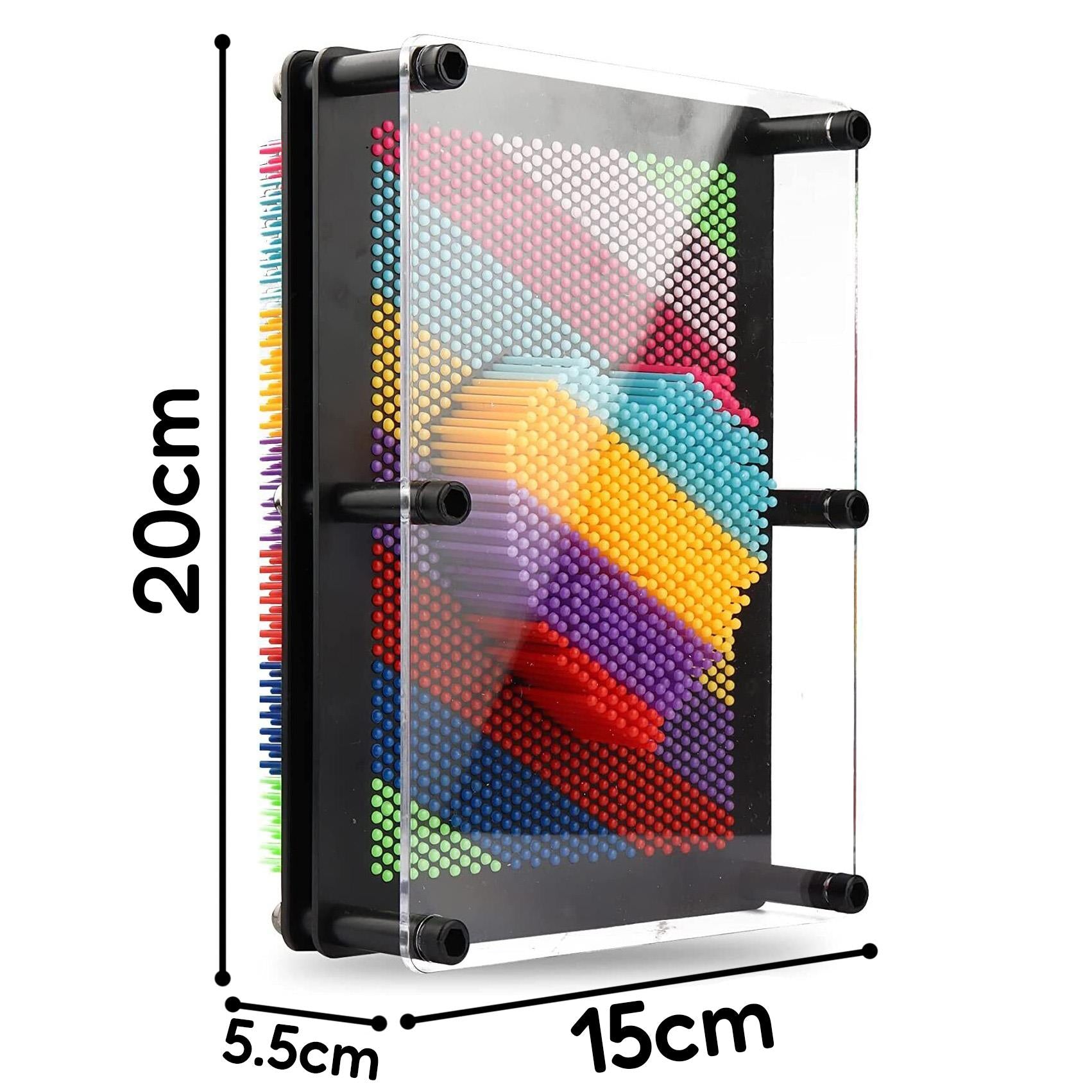 Rainbow 3D Plastic Pin Art by The Magic Toy Shop - The Magic Toy Shop