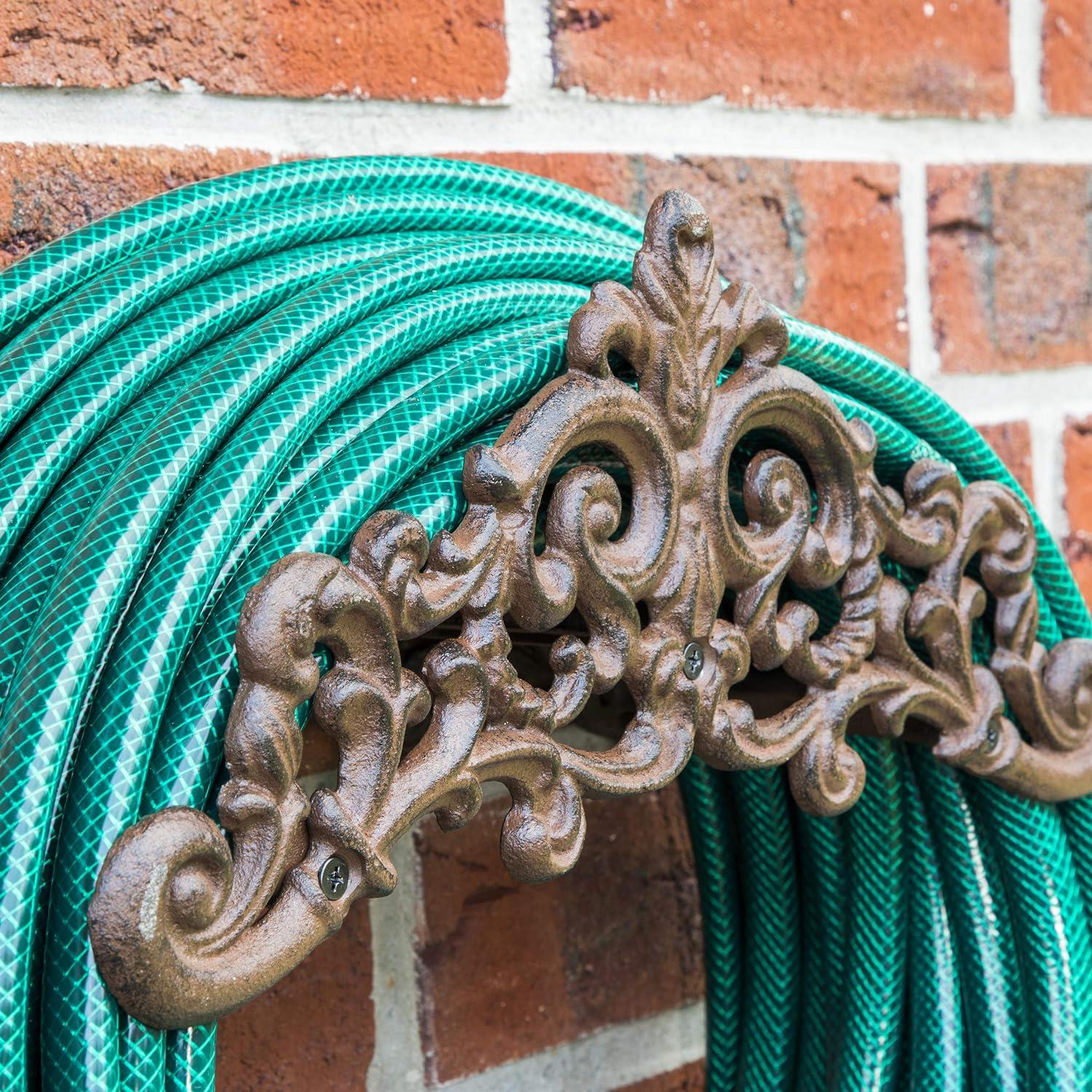 Cast Iron Garden Hose Holder