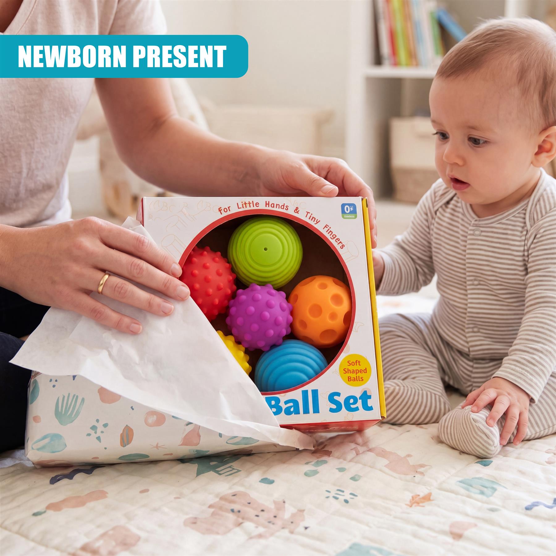 Baby Sensory Balls Set of 6