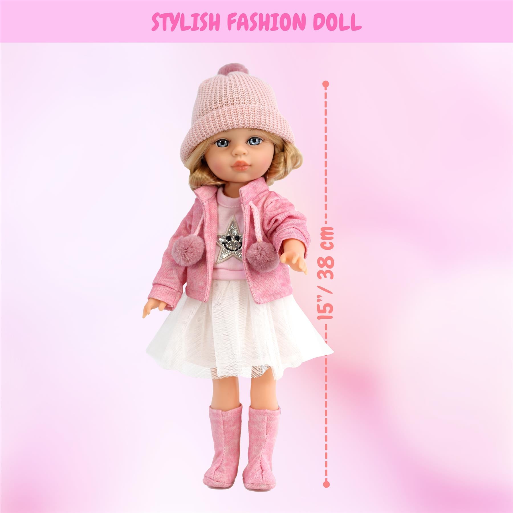 BiBi Fashion Doll "Ava Williams" (38 cm / 15") by BiBi Doll - The Magic Toy Shop