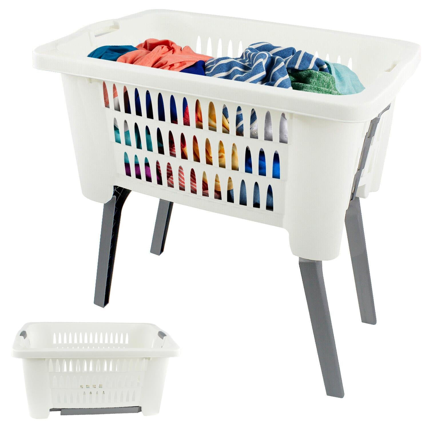 Laundry Basket with Foldable Legs by GEEZY - The Magic Toy Shop