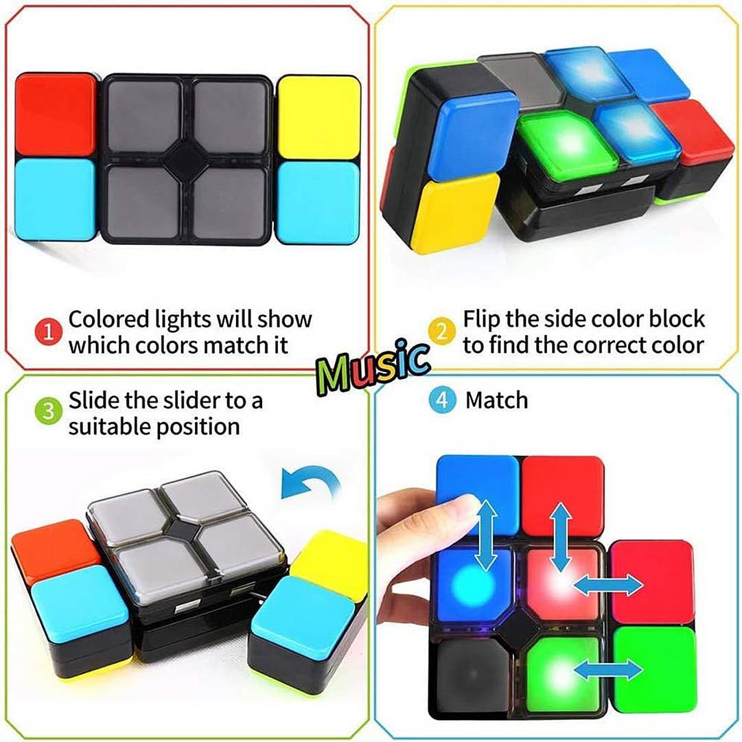 Magic Cube Electronic Handheld Puzzle Game by The Magic Toy Shop - The Magic Toy Shop