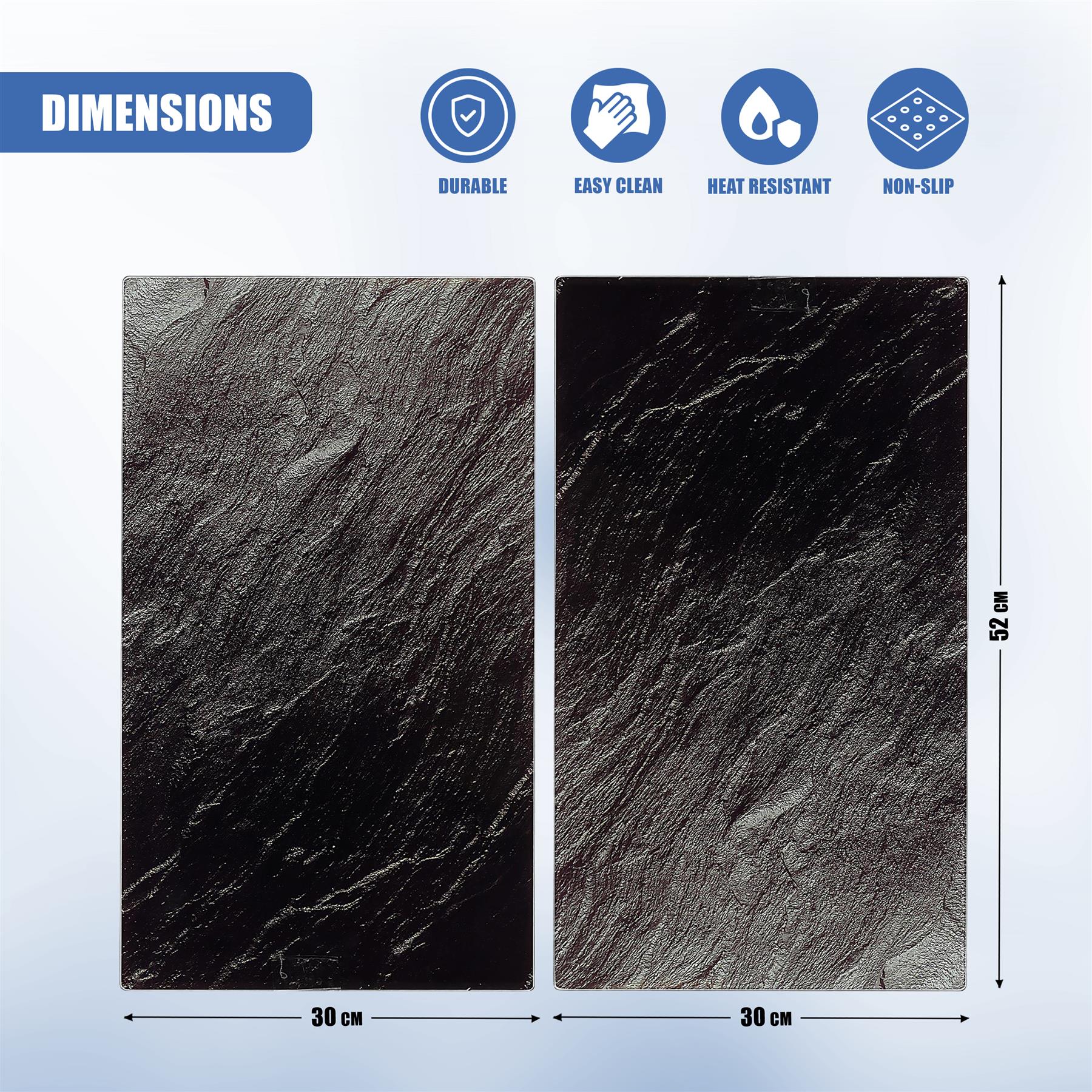 Stone Effect Glass Cutting Boards by MTS - The Magic Toy Shop