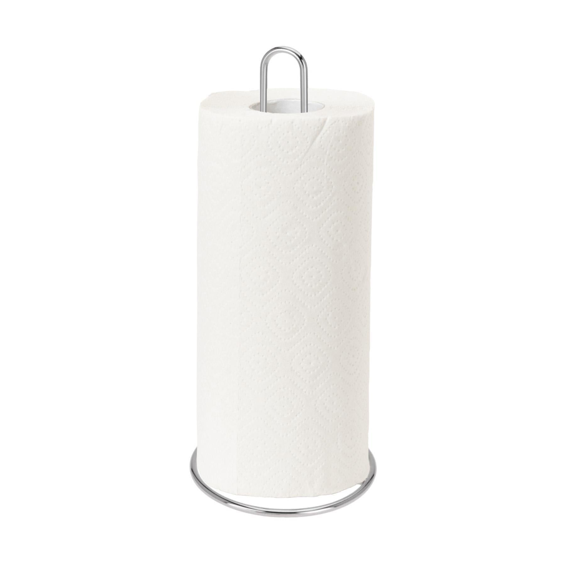 Chrome Kitchen Roll Stand by GEEZY - The Magic Toy Shop