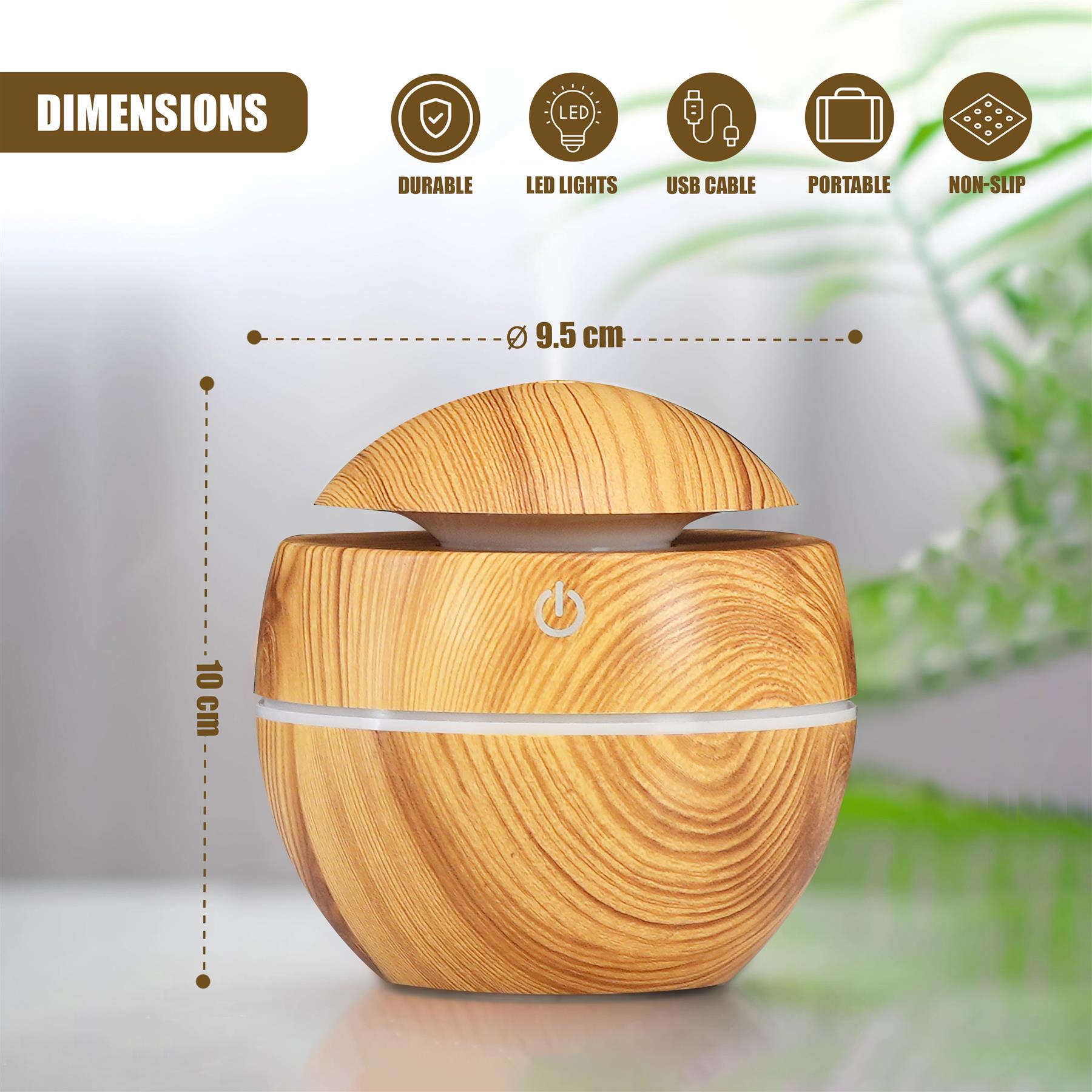 Mini Humidifier USB 130ml by GEEZY - The Magic Toy Shop