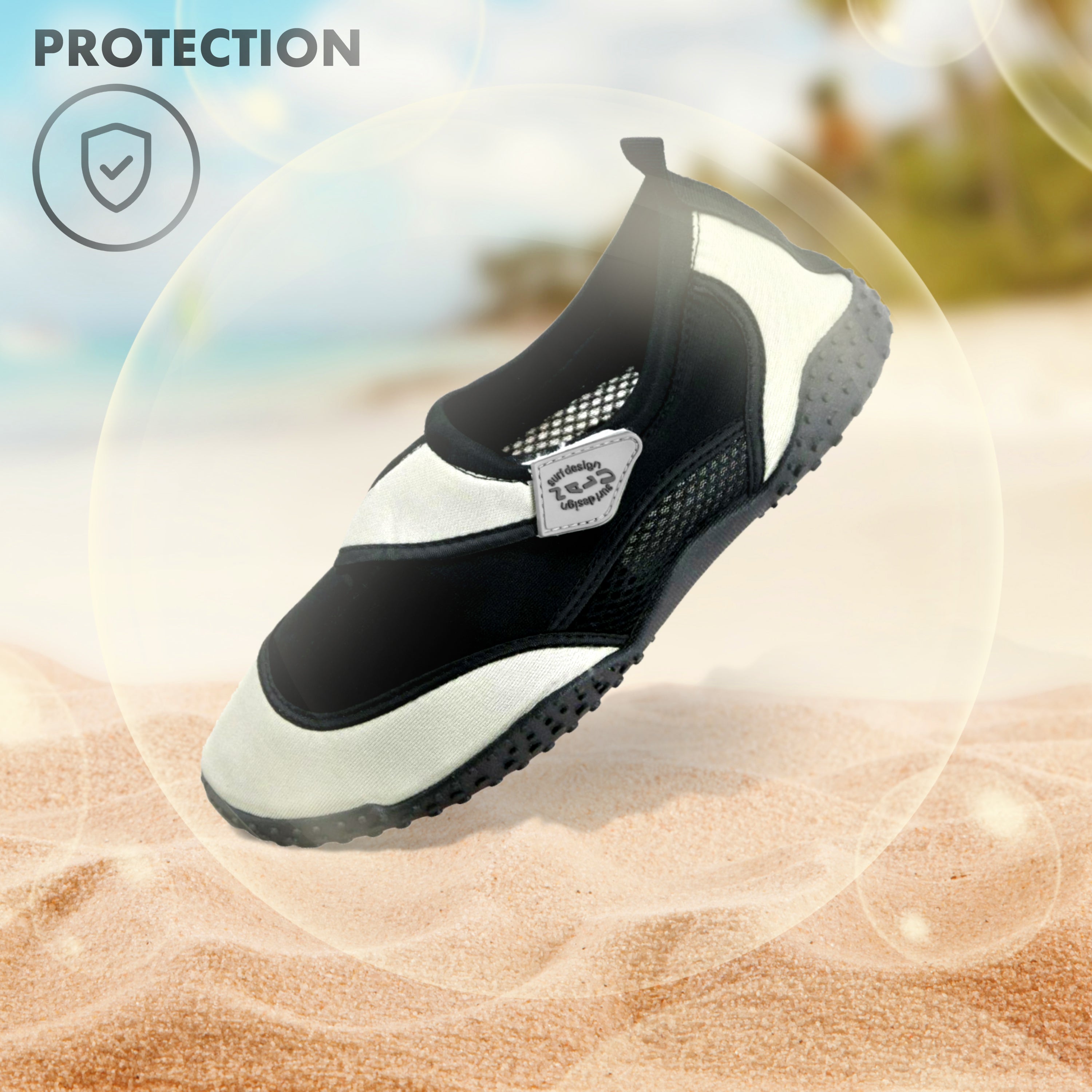 Grey Neoprene Aqua Shoes by GEEZY - The Magic Toy Shop