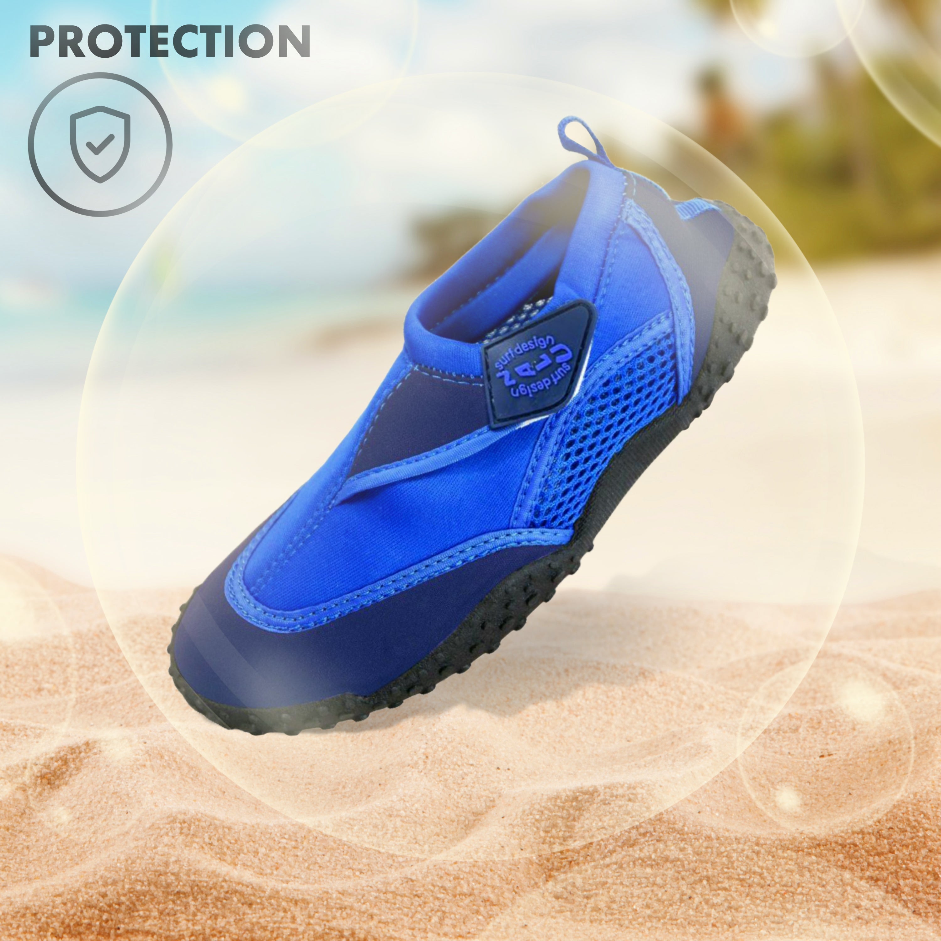 Blue Neoprene Aqua Shoes by GEEZY - The Magic Toy Shop