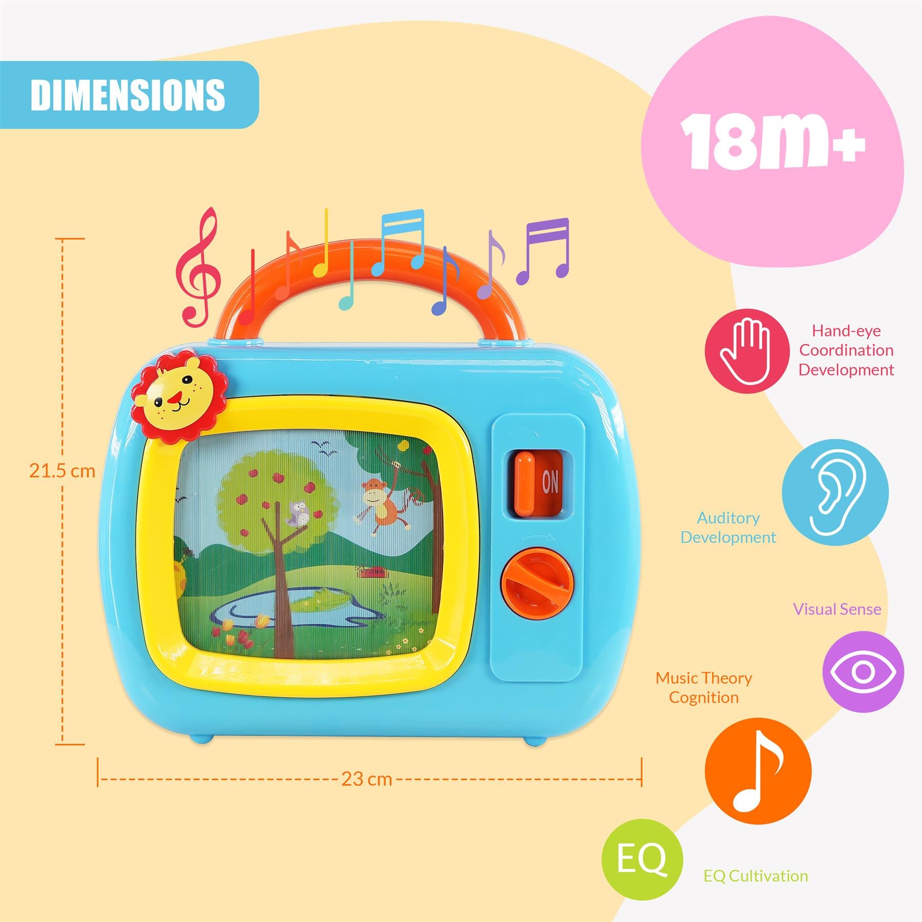 My First TV Baby Musical Toy by The Magic Toy Shop - The Magic Toy Shop