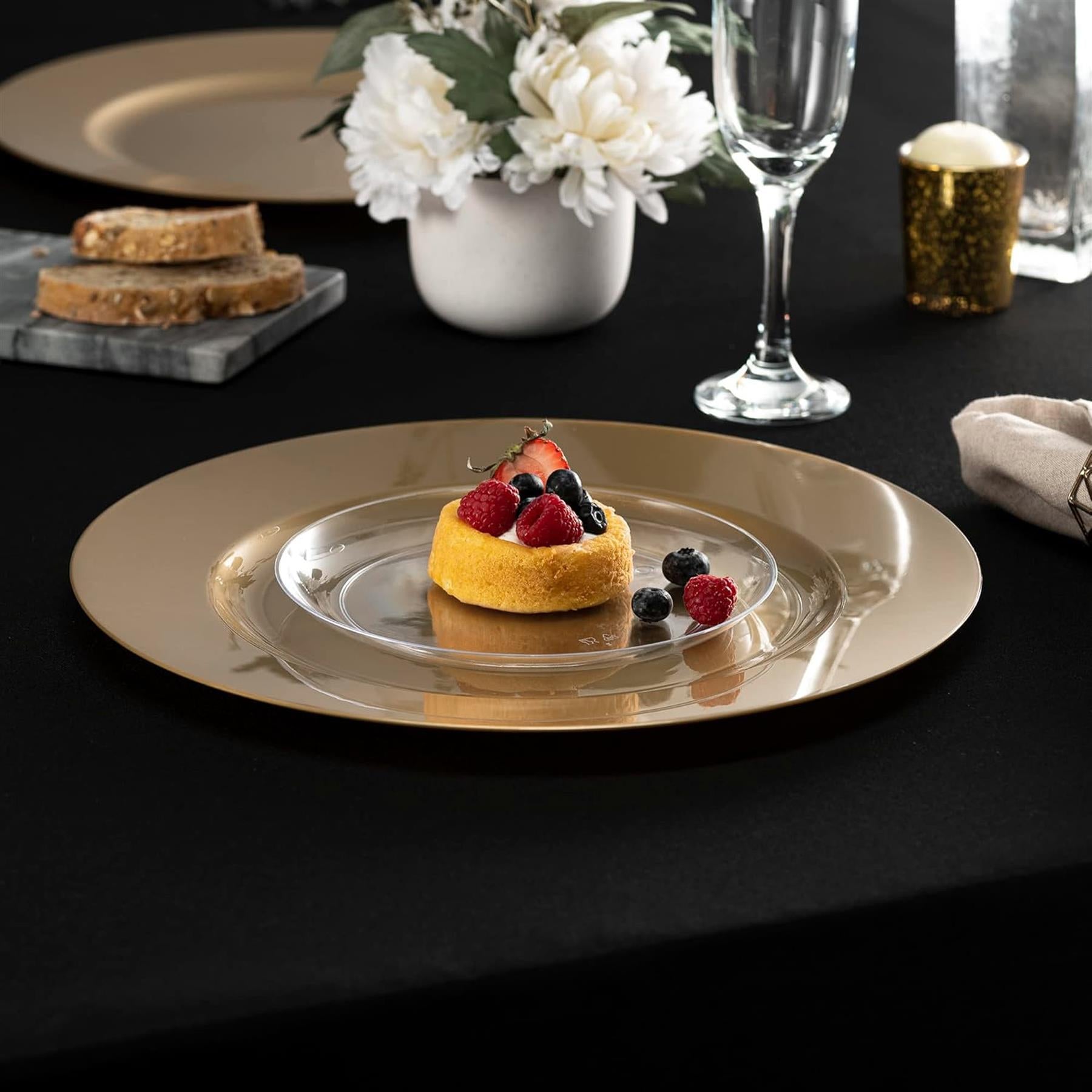 Set of 4 Charger Plates