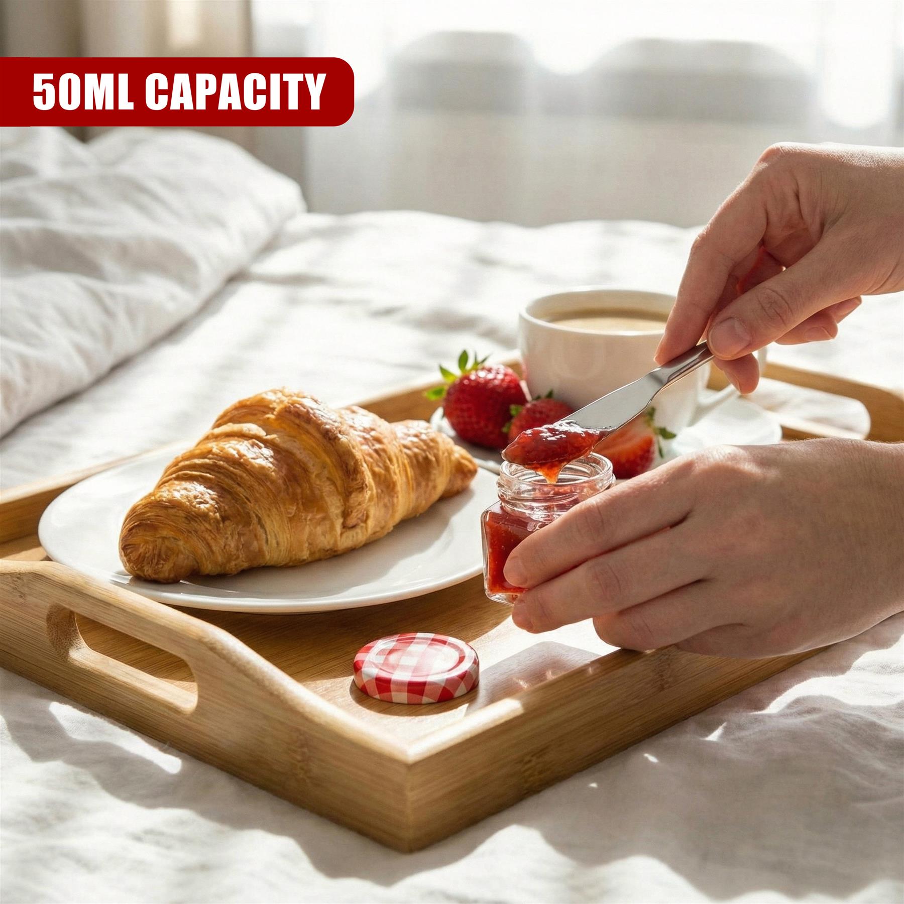 Mini Glass Jars, Set of 5