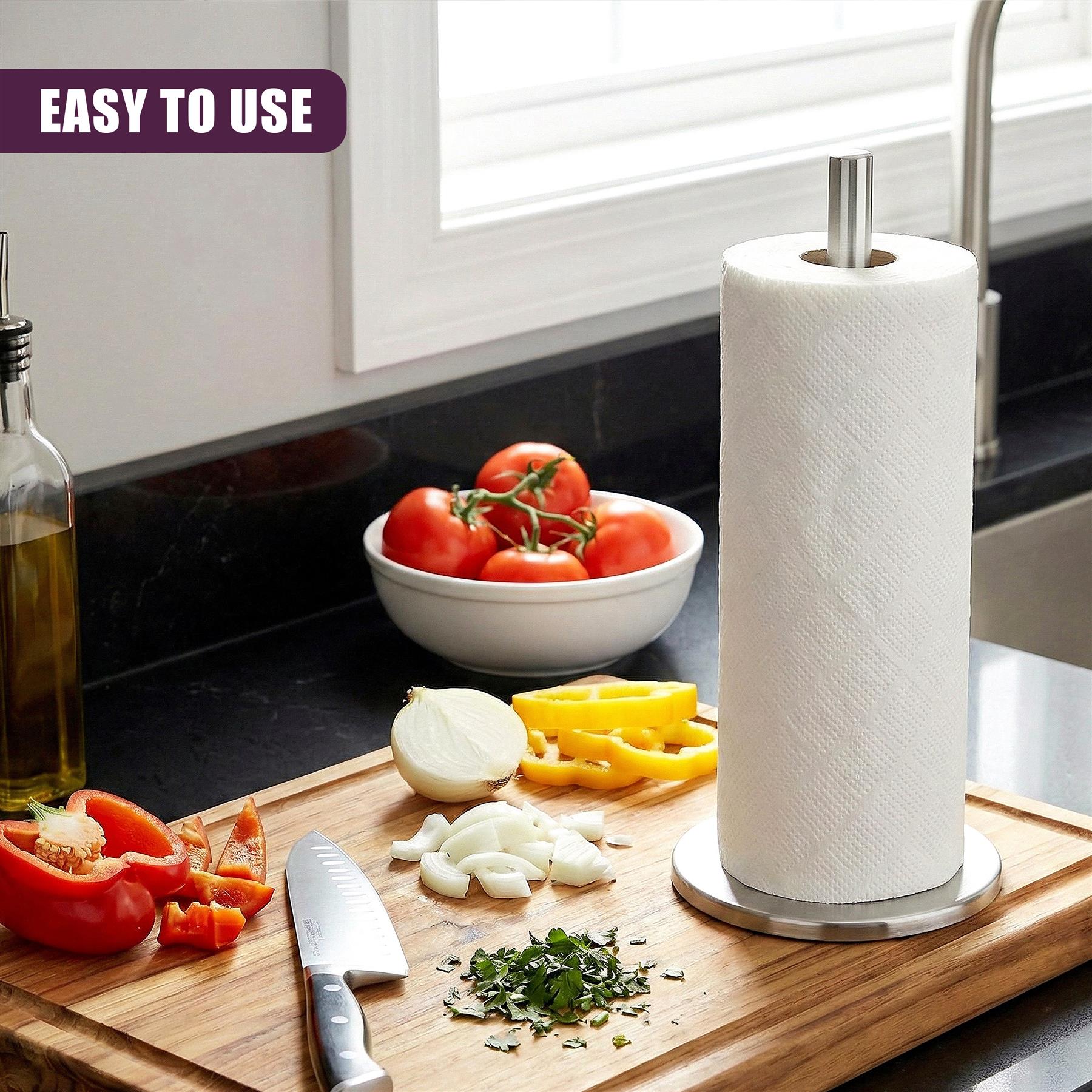 Stainless Steel Kitchen Roll Holder