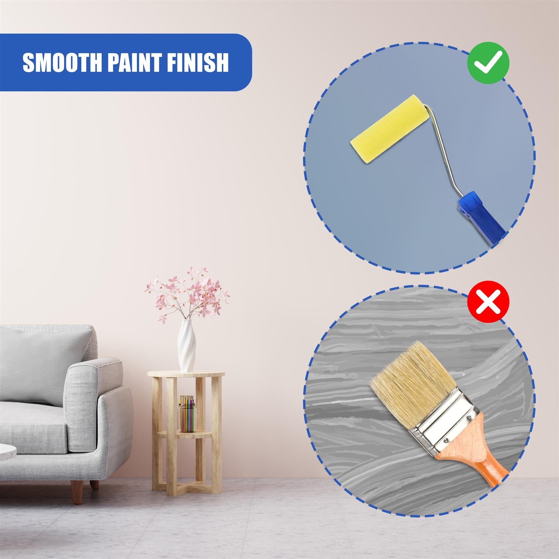 Paint Roller Set 12 Pcs by GEEZY - The Magic Toy Shop