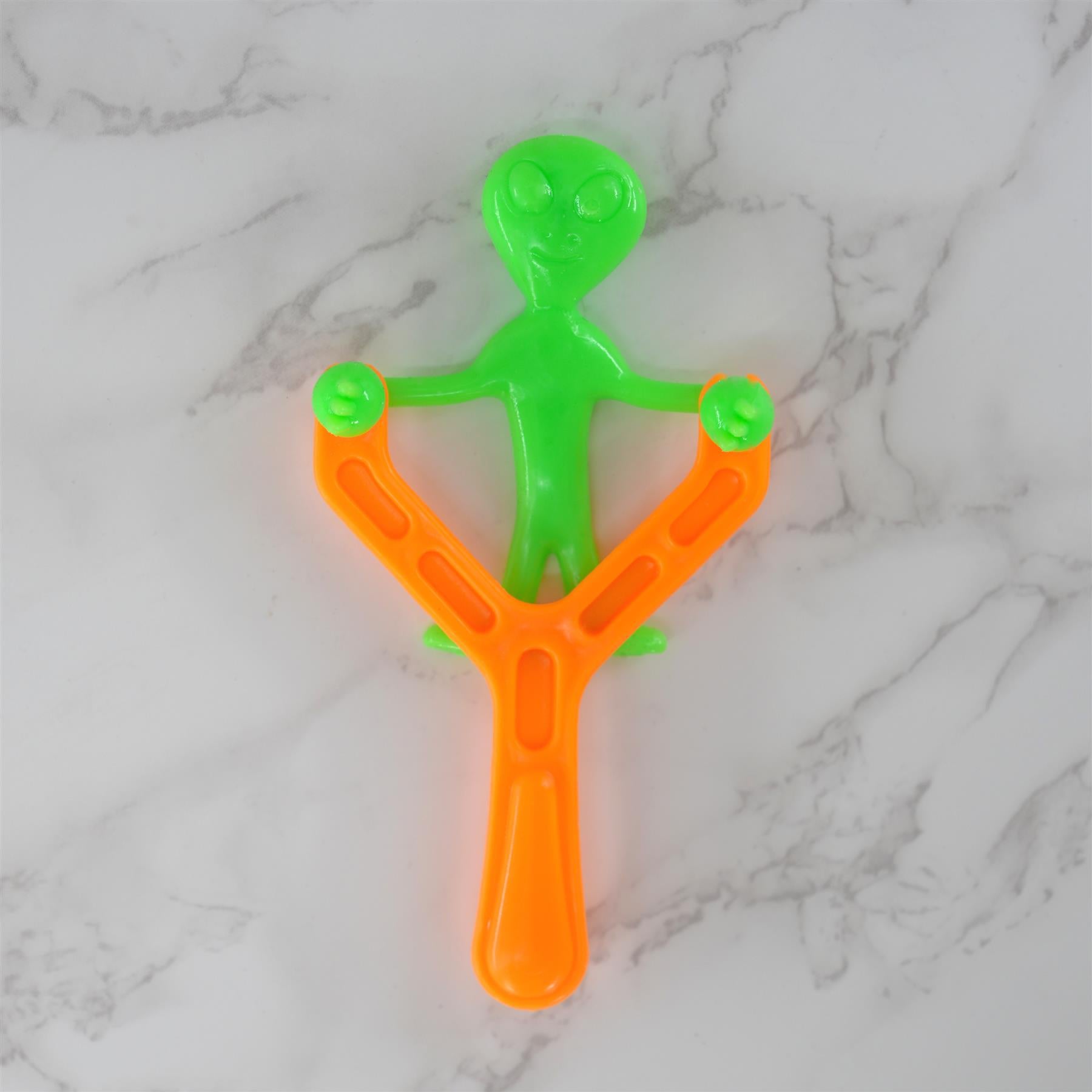 Alien Catapult Stretchy Sticky Slingshot by The Magic Toy Shop - The Magic Toy Shop