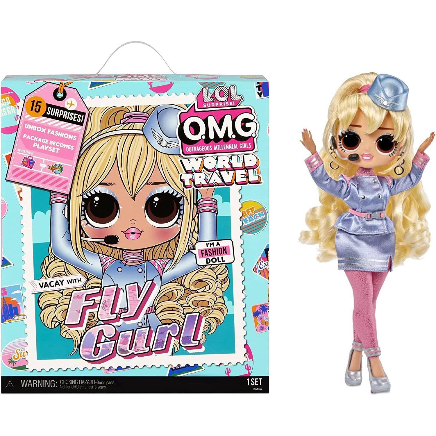 LOL Surprise OMG World Travel Fly Gurl Doll by LOL - The Magic Toy Shop