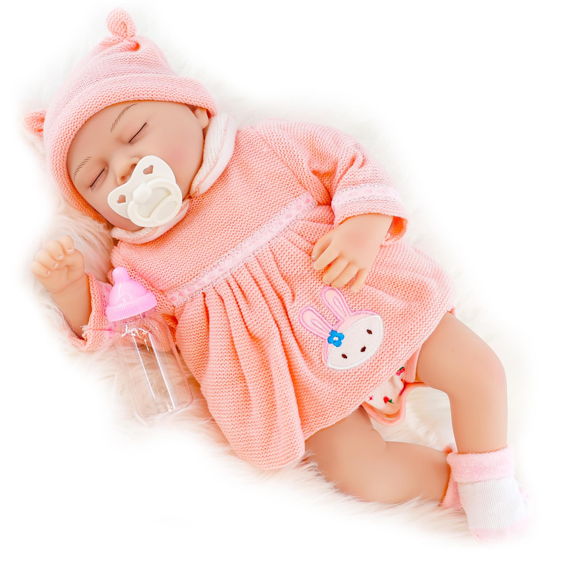 BiBi Doll Reborn Sleeping Girl "Rose" (50 cm / 20") by BiBi Doll - The Magic Toy Shop
