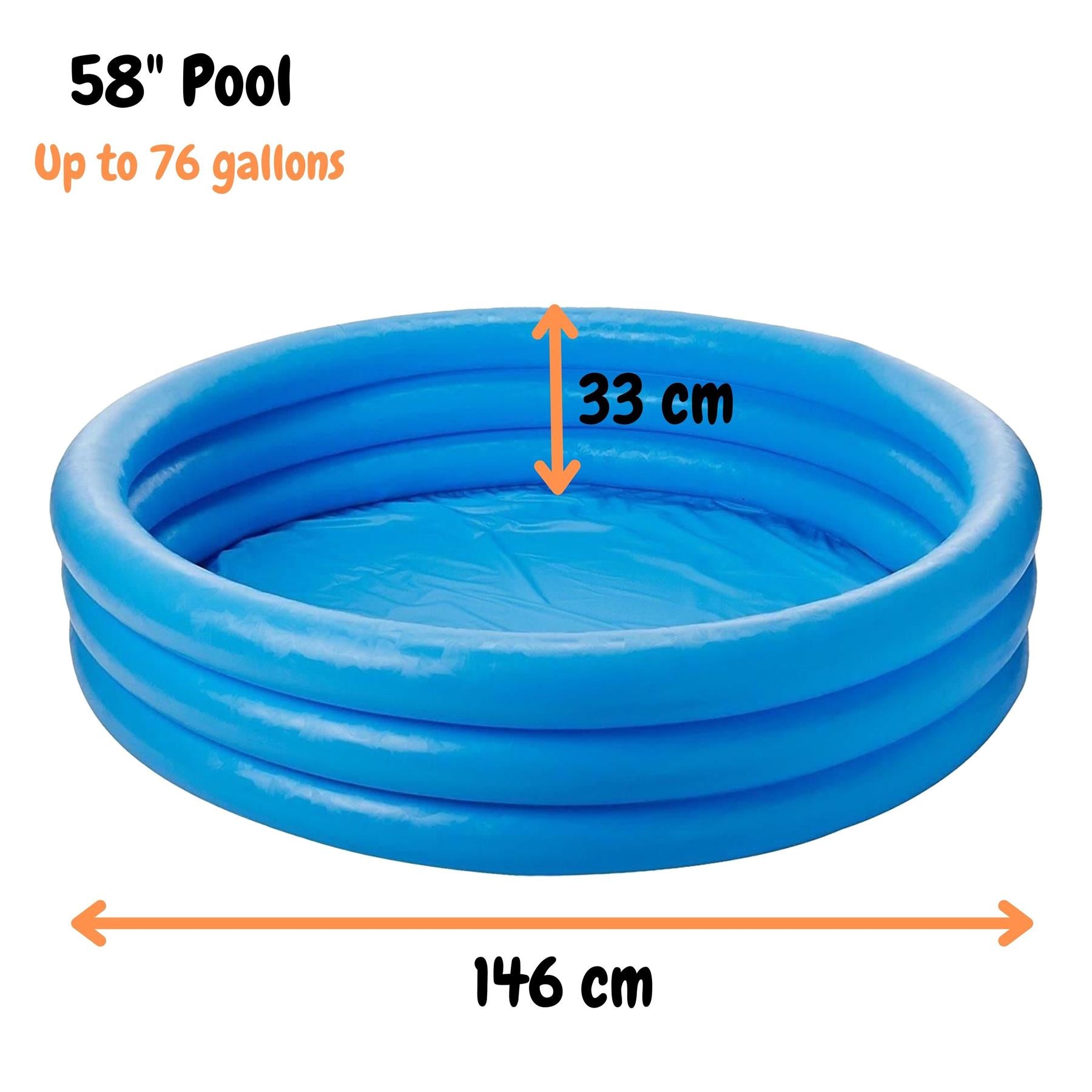 Intex 58” Paddling Pool by Intex - The Magic Toy Shop