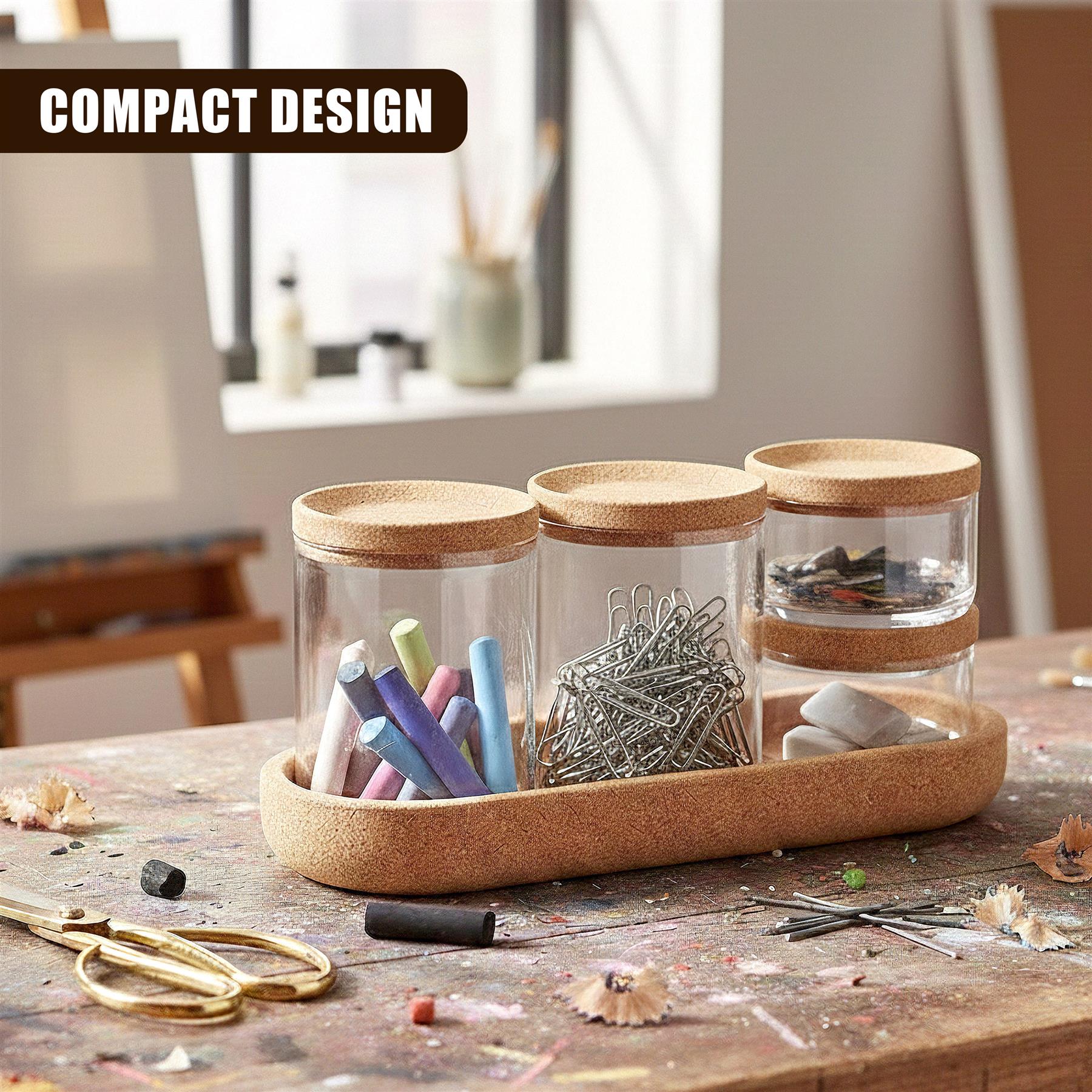 Makeup Organising Jar Set