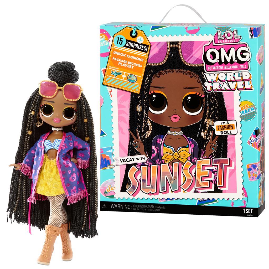 LOL Surprise OMG World Travel Sunset Doll by L.O.L Surprise - The Magic Toy Shop
