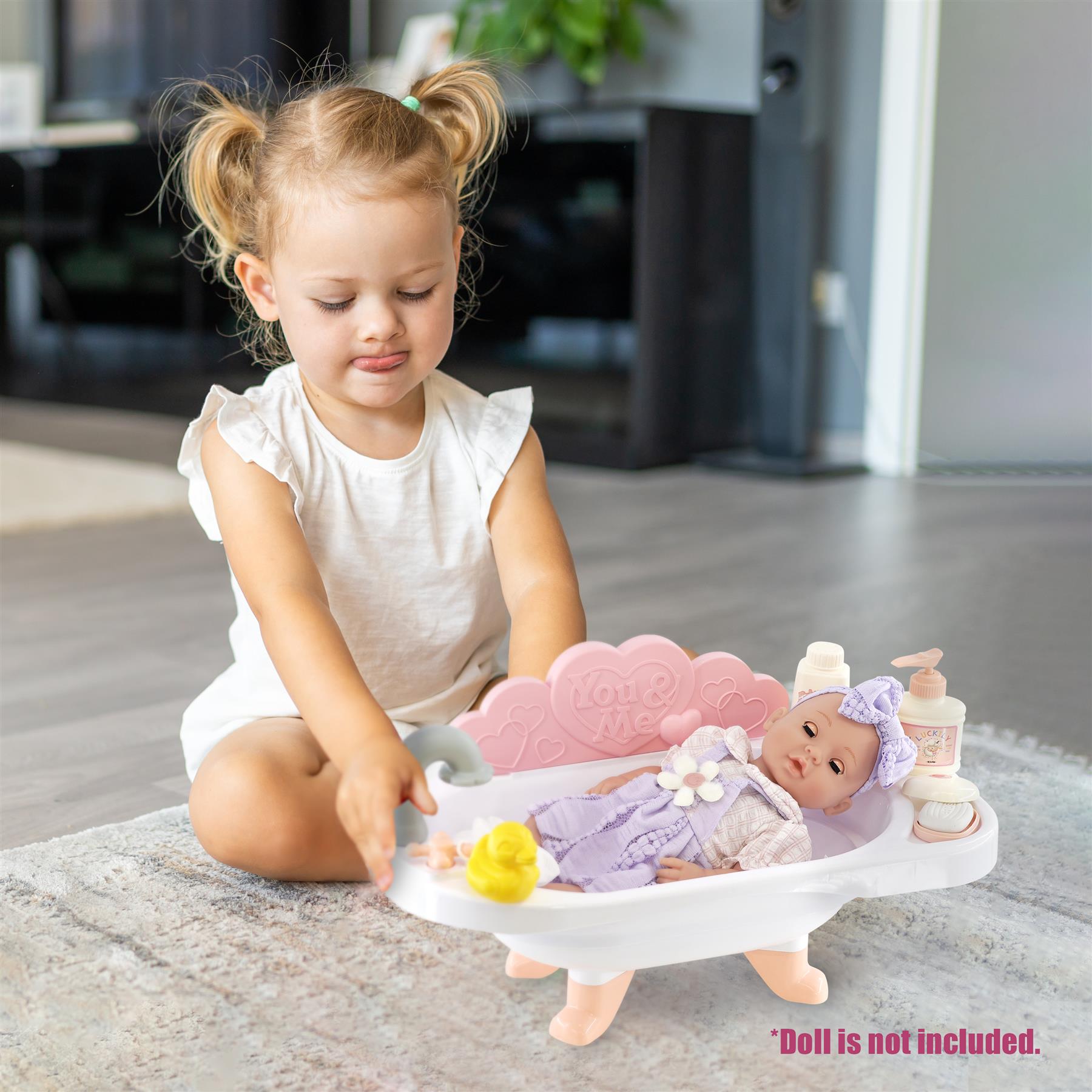 Doll Bath set with Accessories by BiBi Doll - The Magic Toy Shop