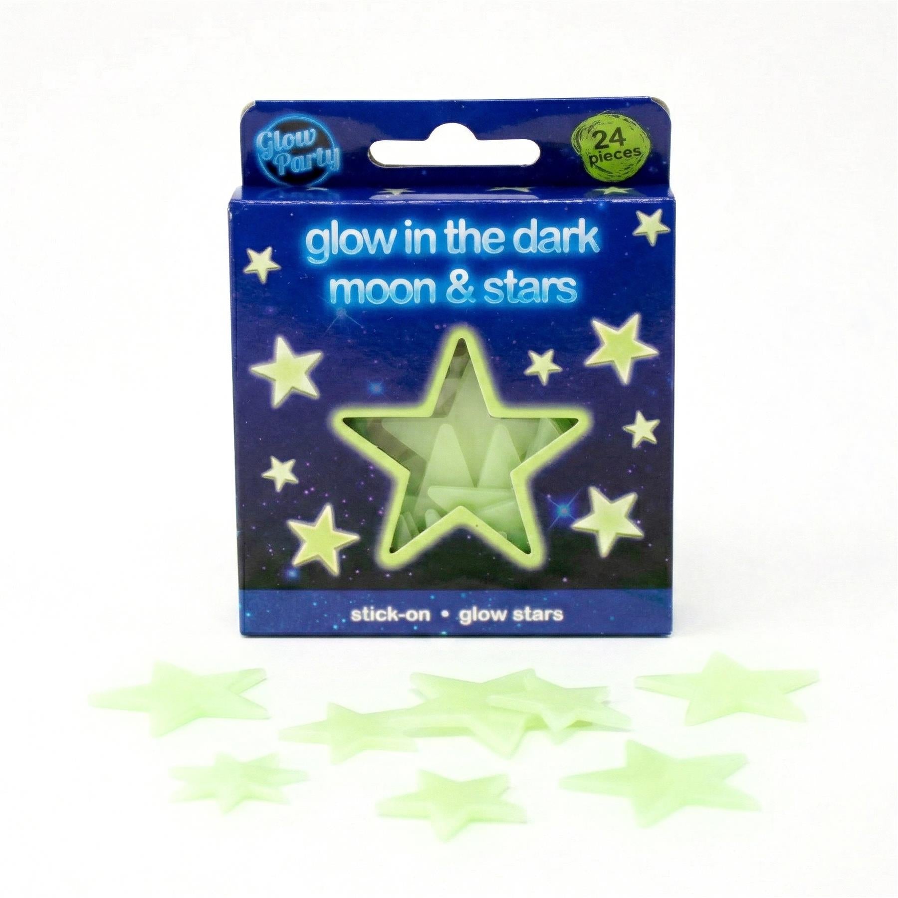Glow in the Dark Moon & Stars