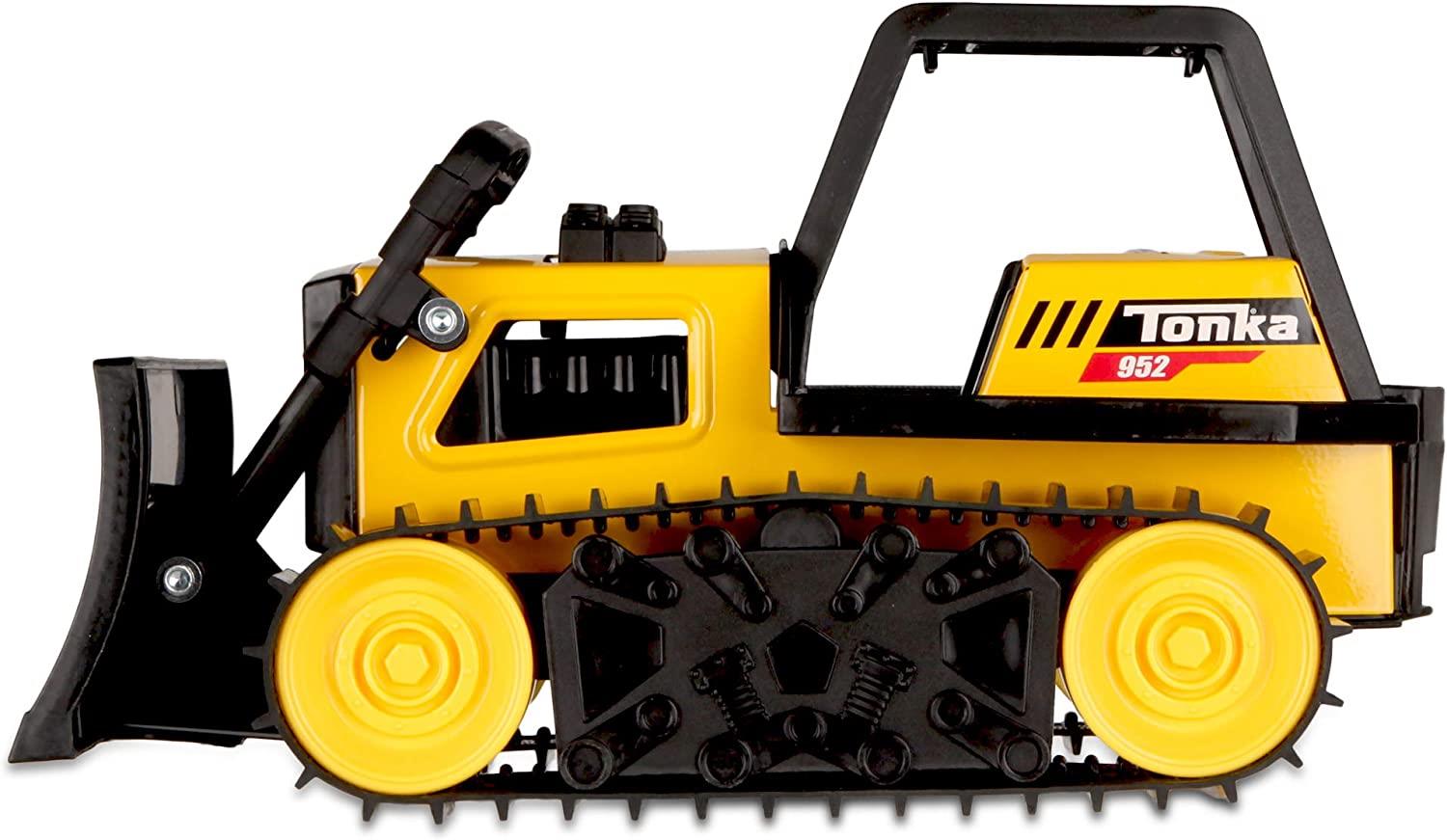 Tonka Steel Classics Bulldozer, Kids Construction Toys by Tonka - The Magic Toy Shop