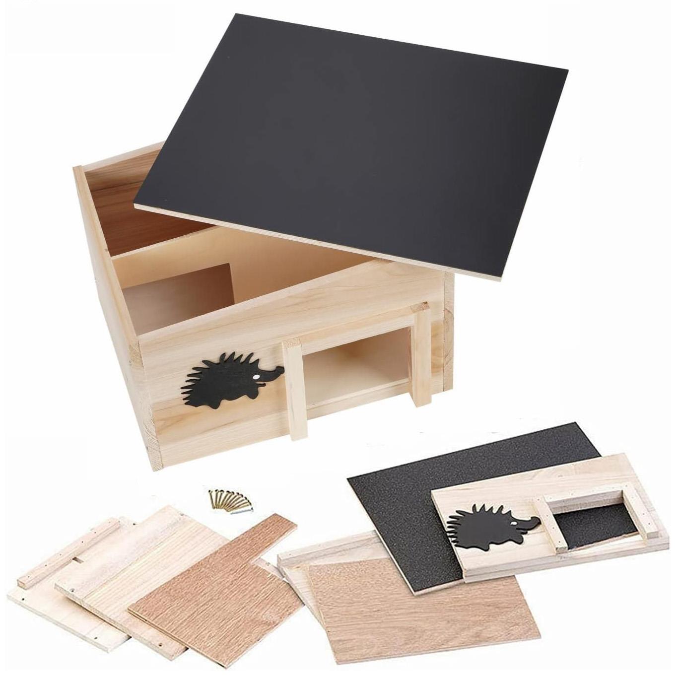 Wooden Hedgehog House by GEEZY - The Magic Toy Shop