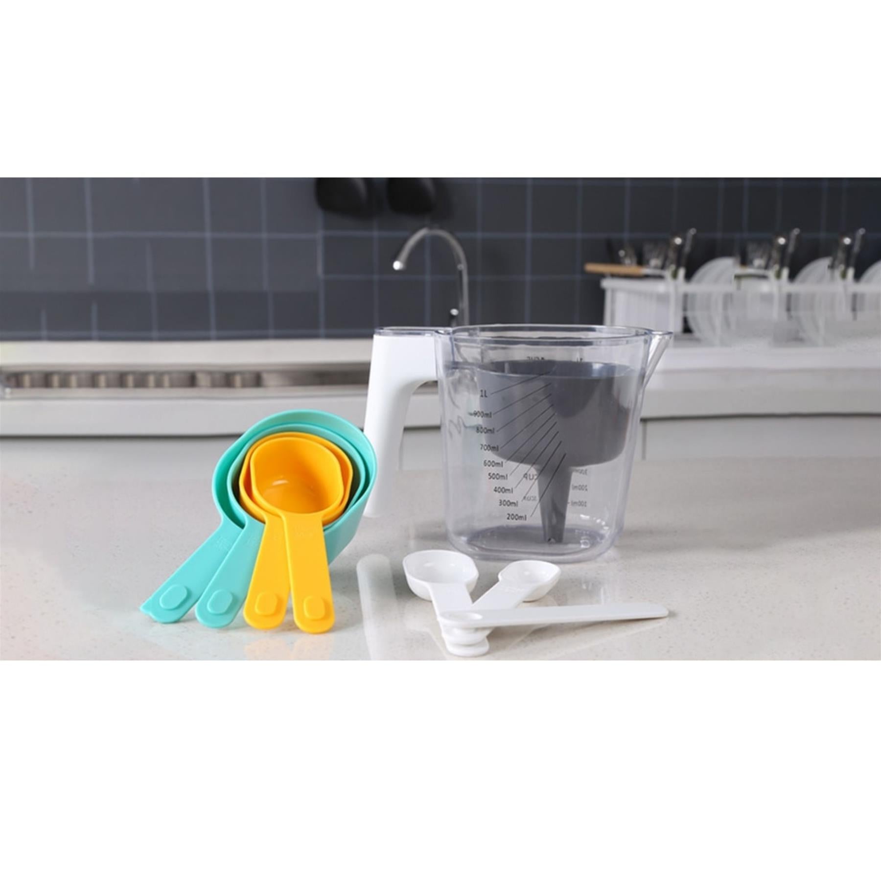 Measuring Cups & Spoons Set 9pcs by Geezy - The Magic Toy Shop