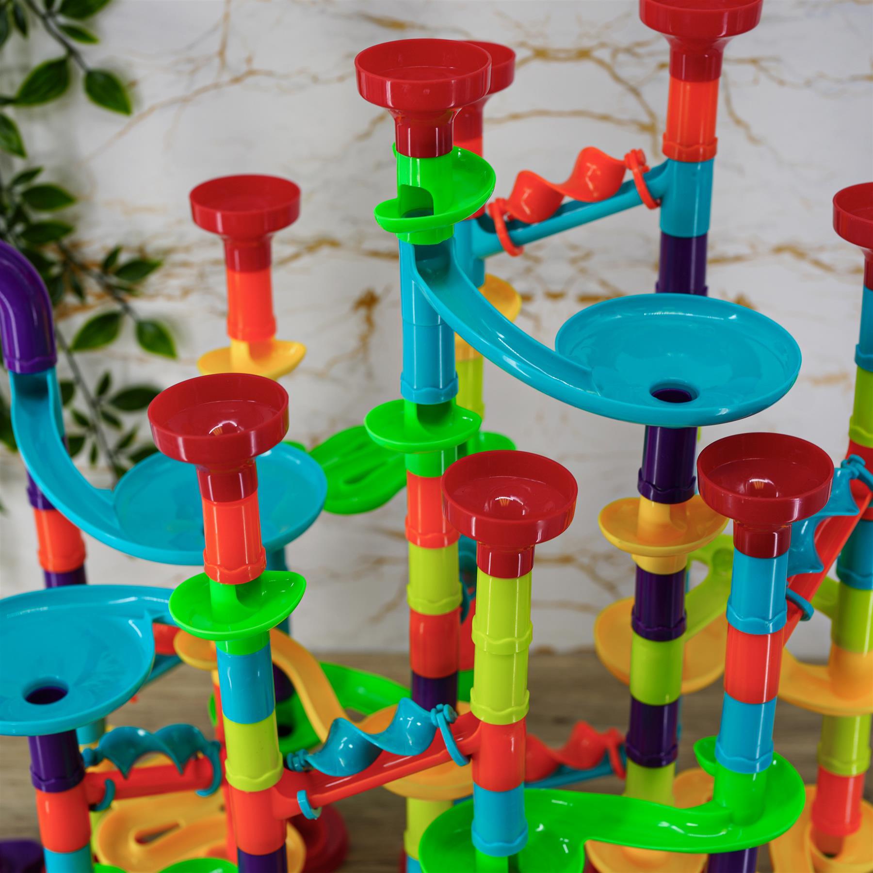 197 Pieces Marble Run Game by The Magic Toy Shop - The Magic Toy Shop