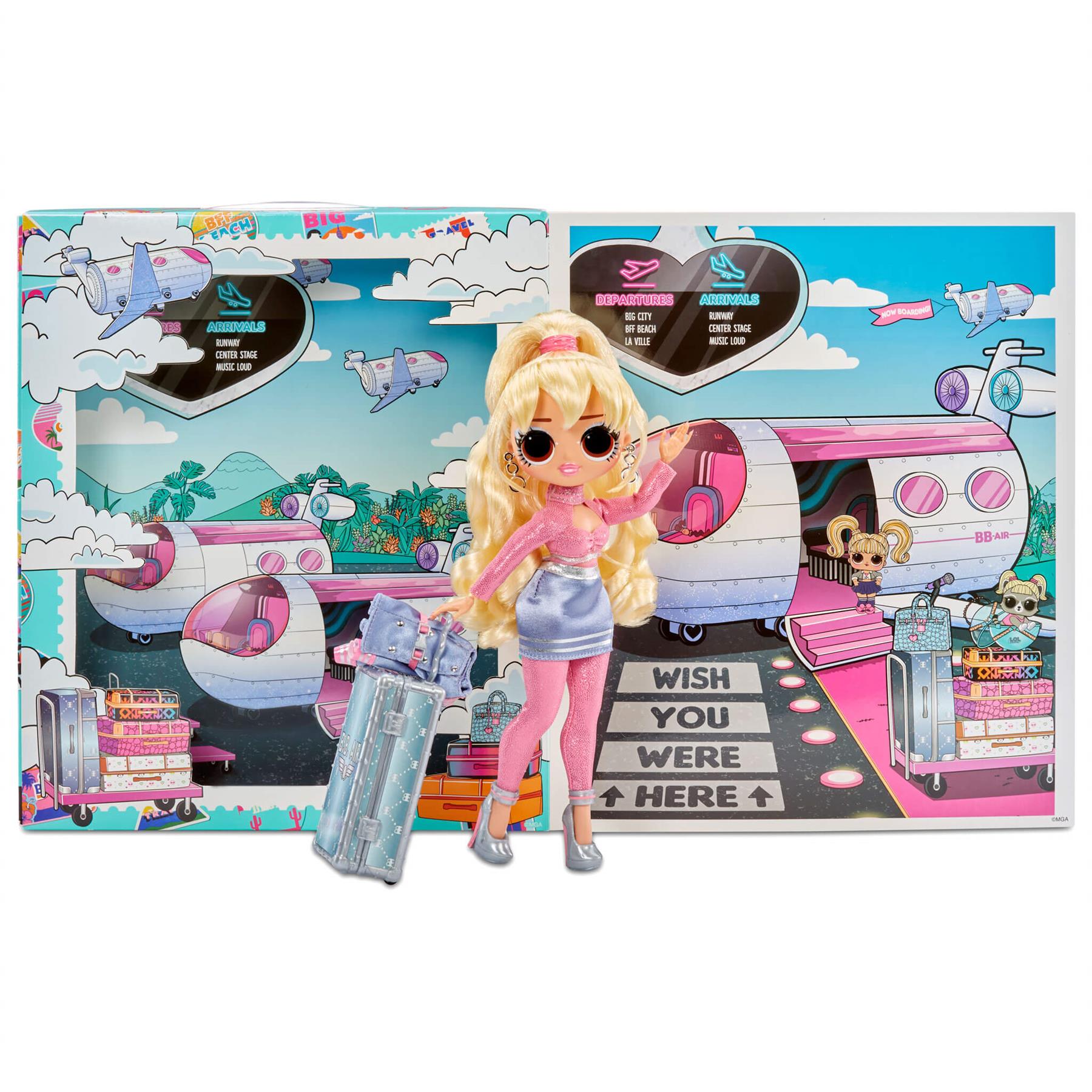 LOL Surprise OMG World Travel Fly Gurl Doll by LOL - The Magic Toy Shop