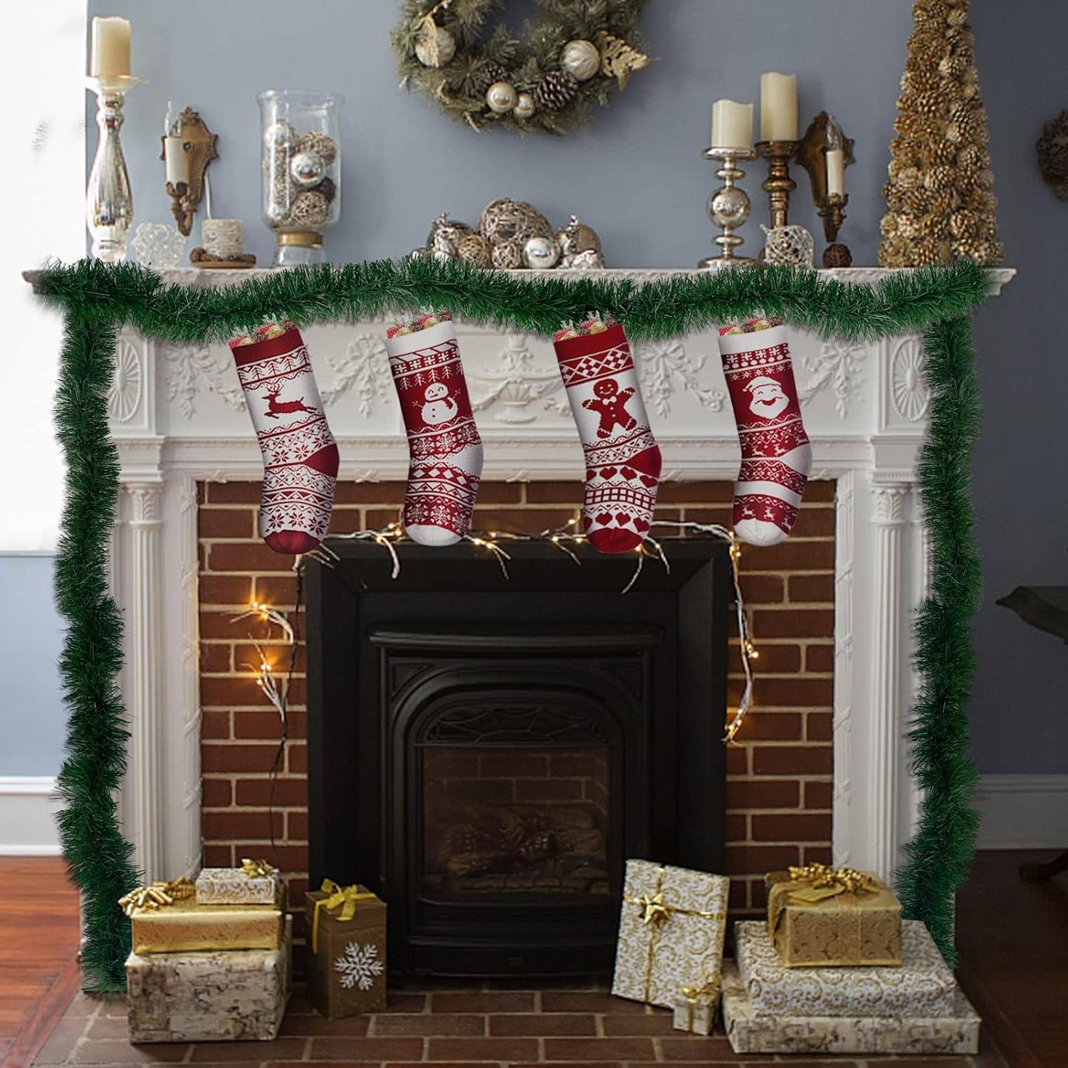 Christmas Garland Decoration 2.7m (9ft) by GEEZY - The Magic Toy Shop