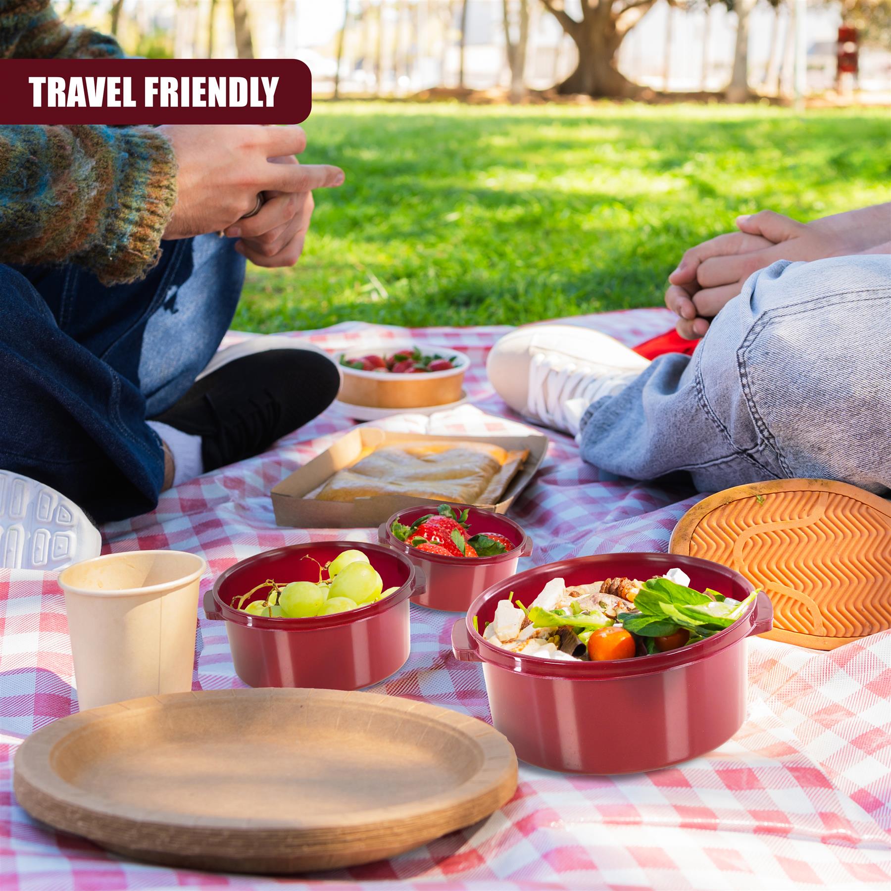 Microwave Bowls with Vented Lids - Set of 3 by GEEZY - The Magic Toy Shop