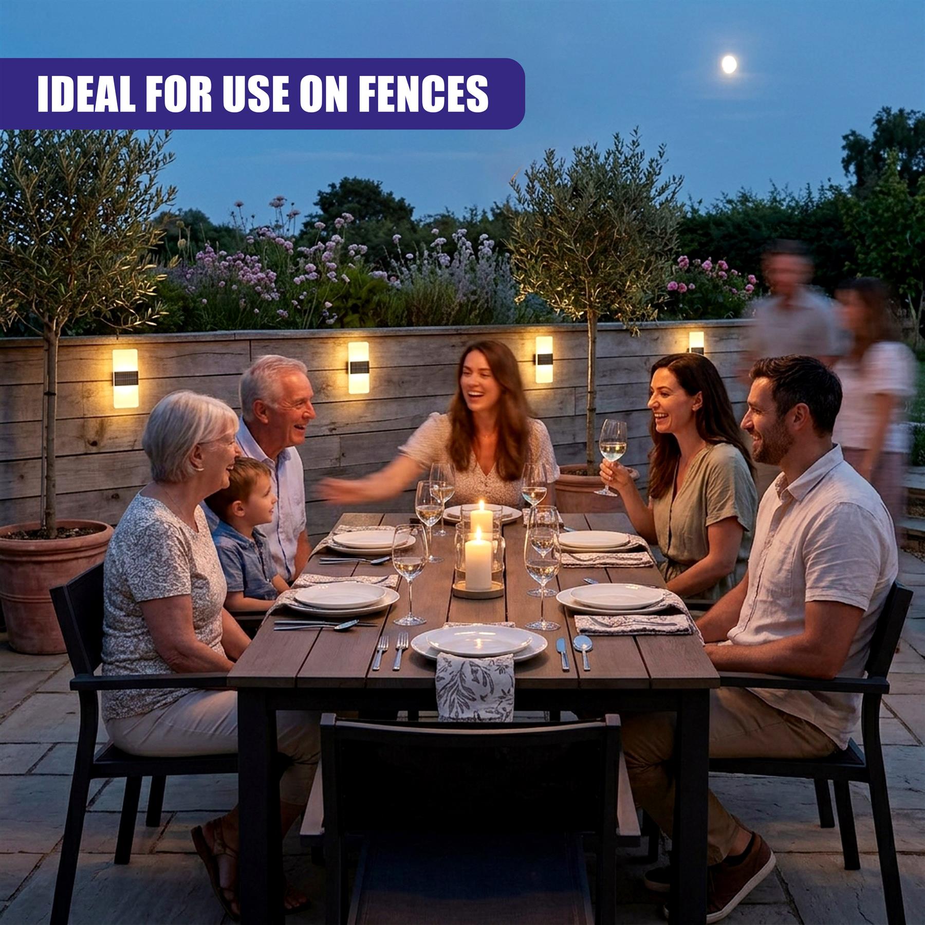 Acrylic Solar Wall Lights
