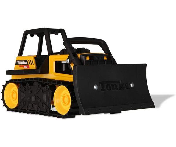 Tonka Steel Classics Bulldozer, Kids Construction Toys by Tonka - The Magic Toy Shop