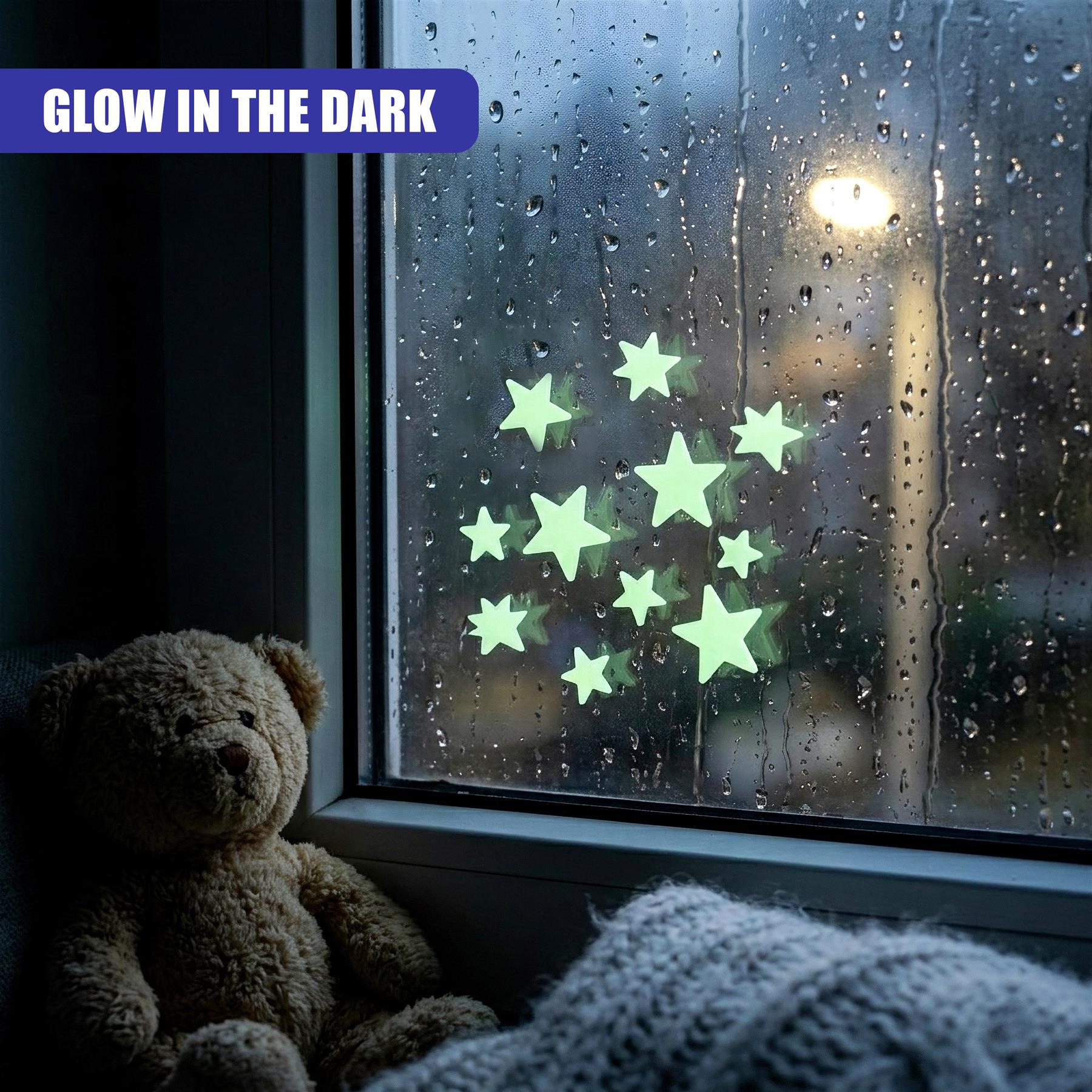 Glow in the Dark Moon & Stars