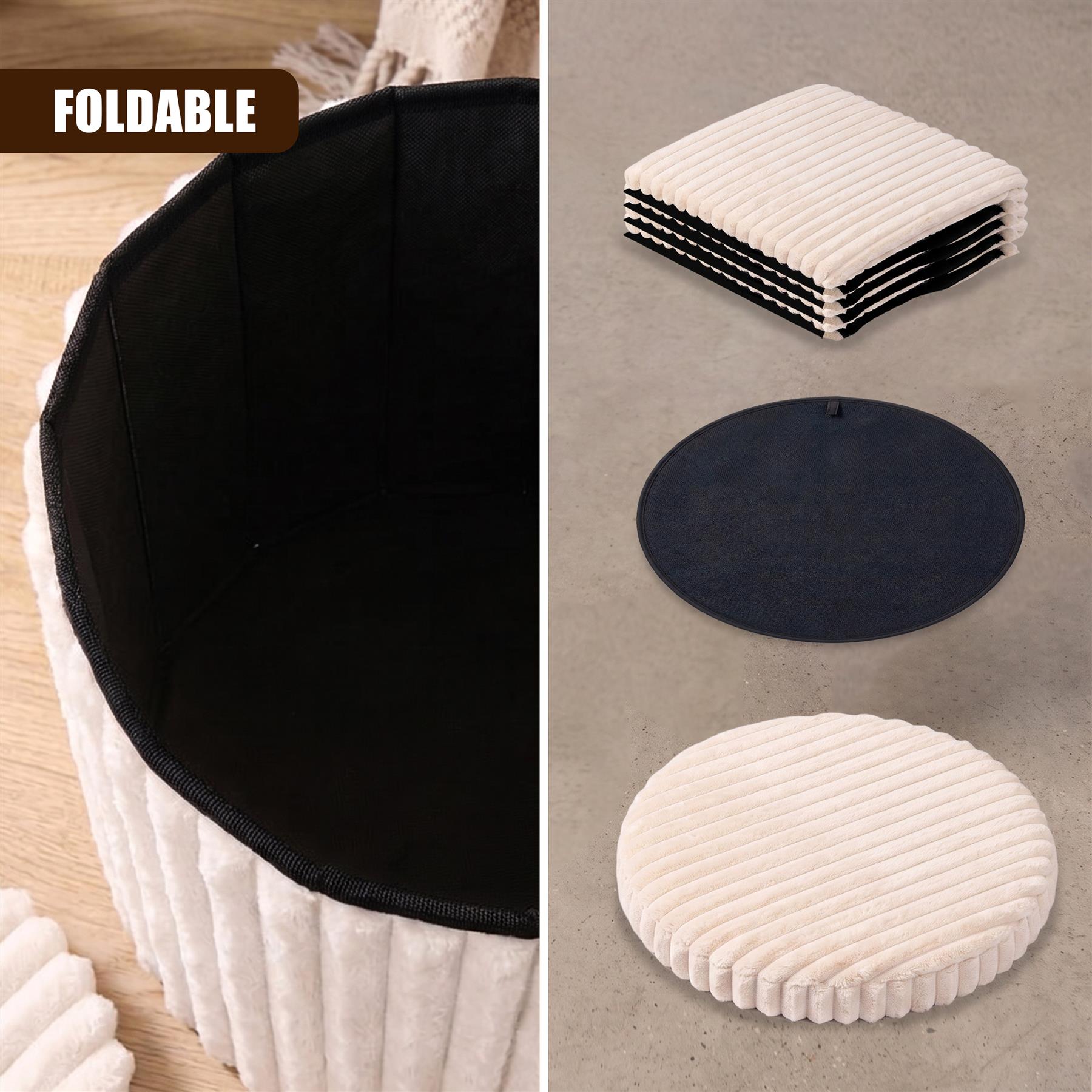 Round Ottoman Stool