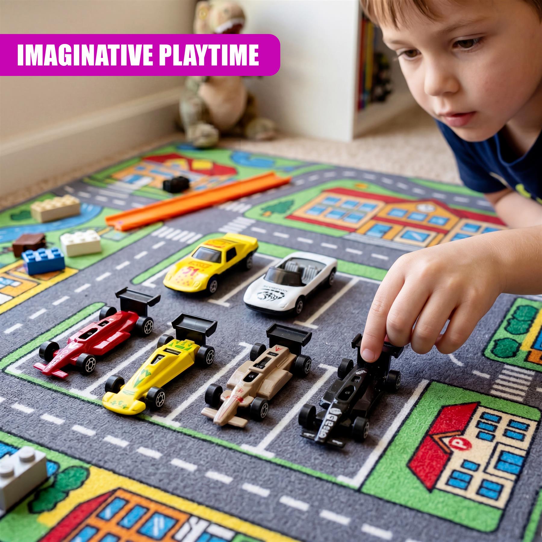 36 Piece Die-Cast Car Set