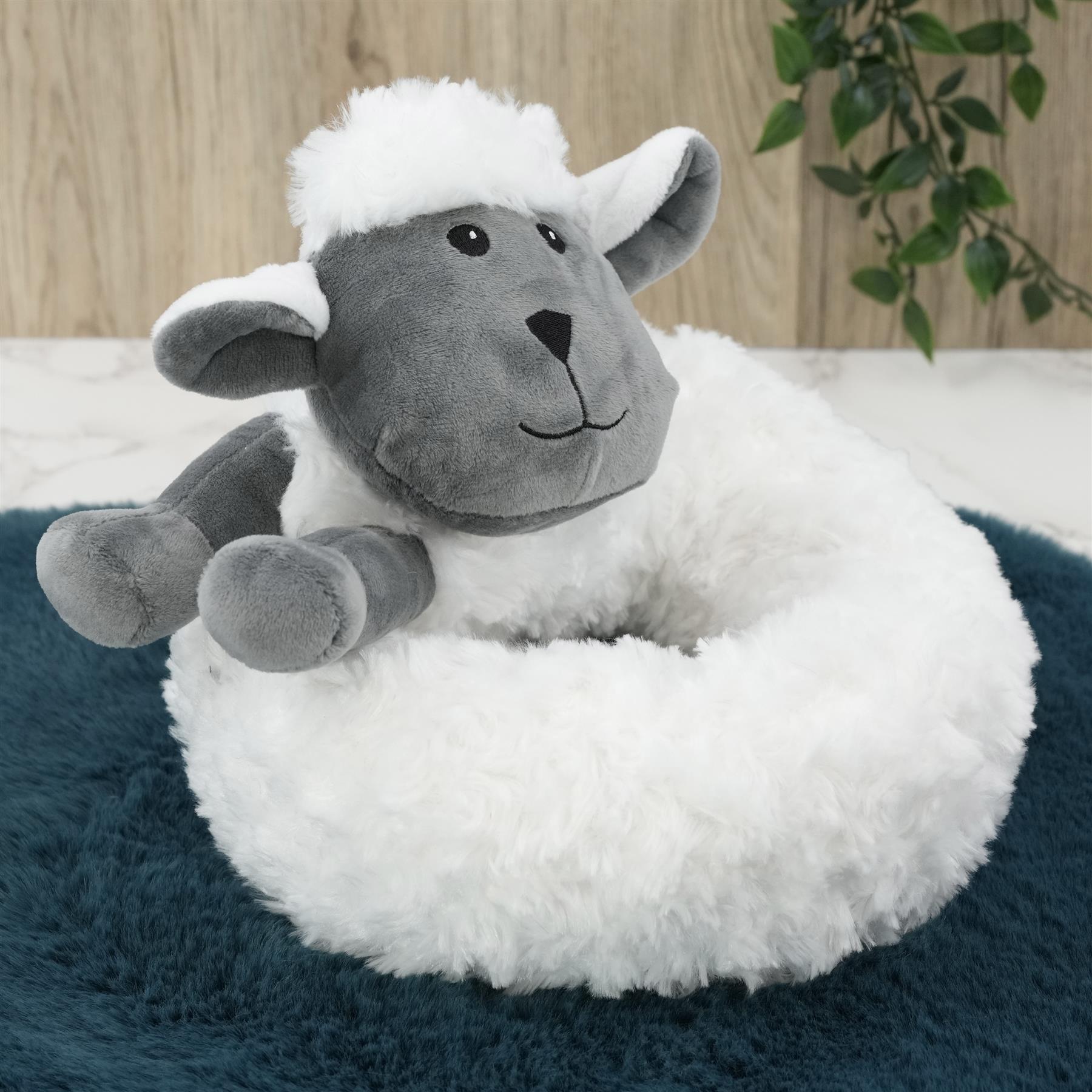 Novelty White Sheep Draught Excluder for Doors by The Magic Toy Shop - The Magic Toy Shop