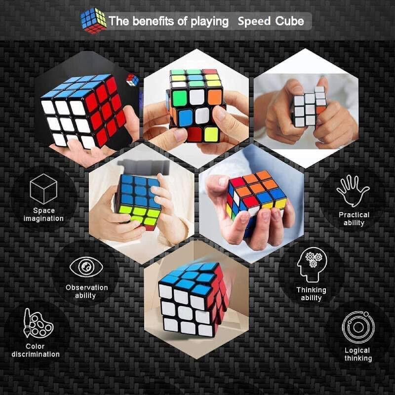 Set of 12 Large Puzzle Cubes by The Magic Toy Shop - The Magic Toy Shop