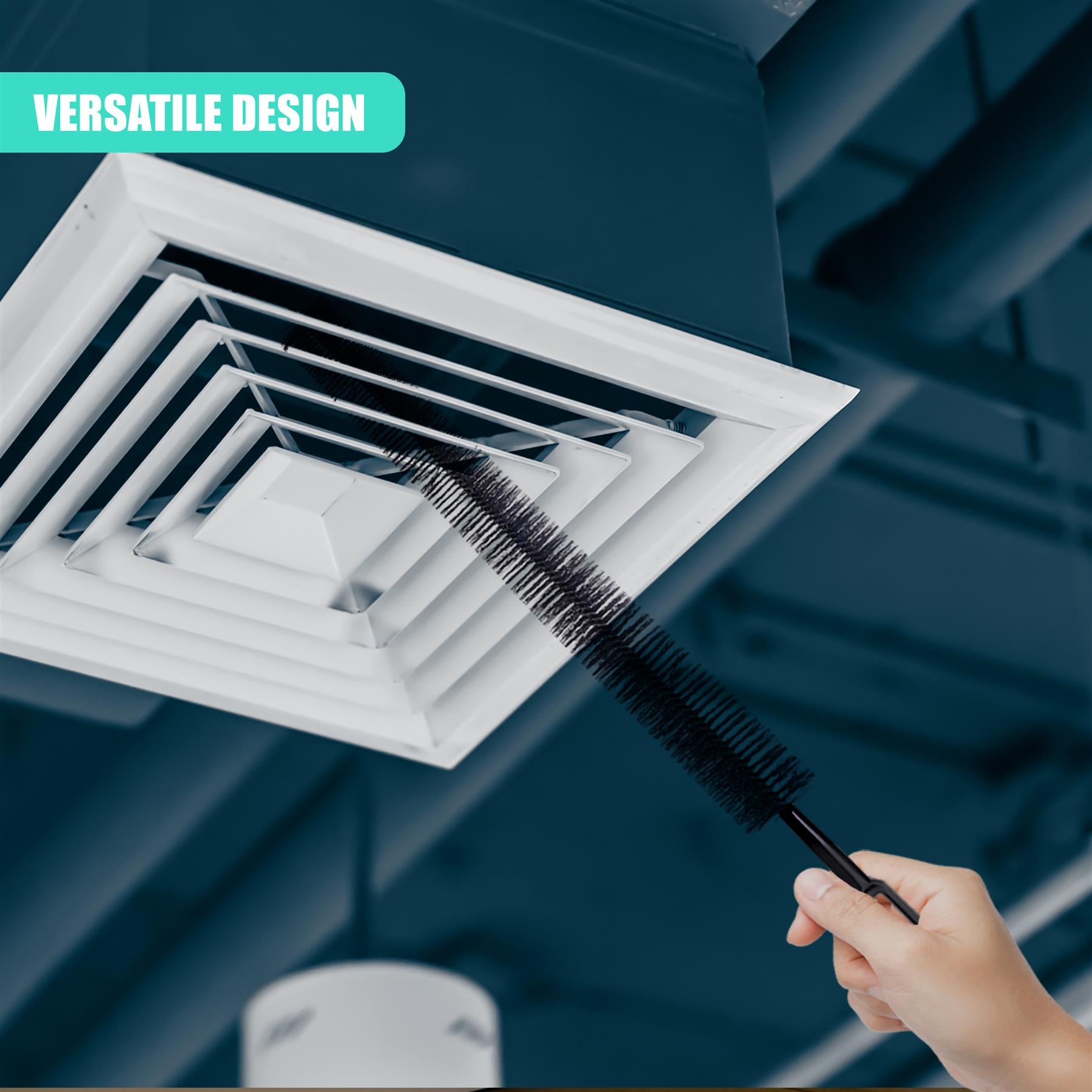 Set of 2 Radiator Cleaner Brushes 71cm by GEEZY - The Magic Toy Shop