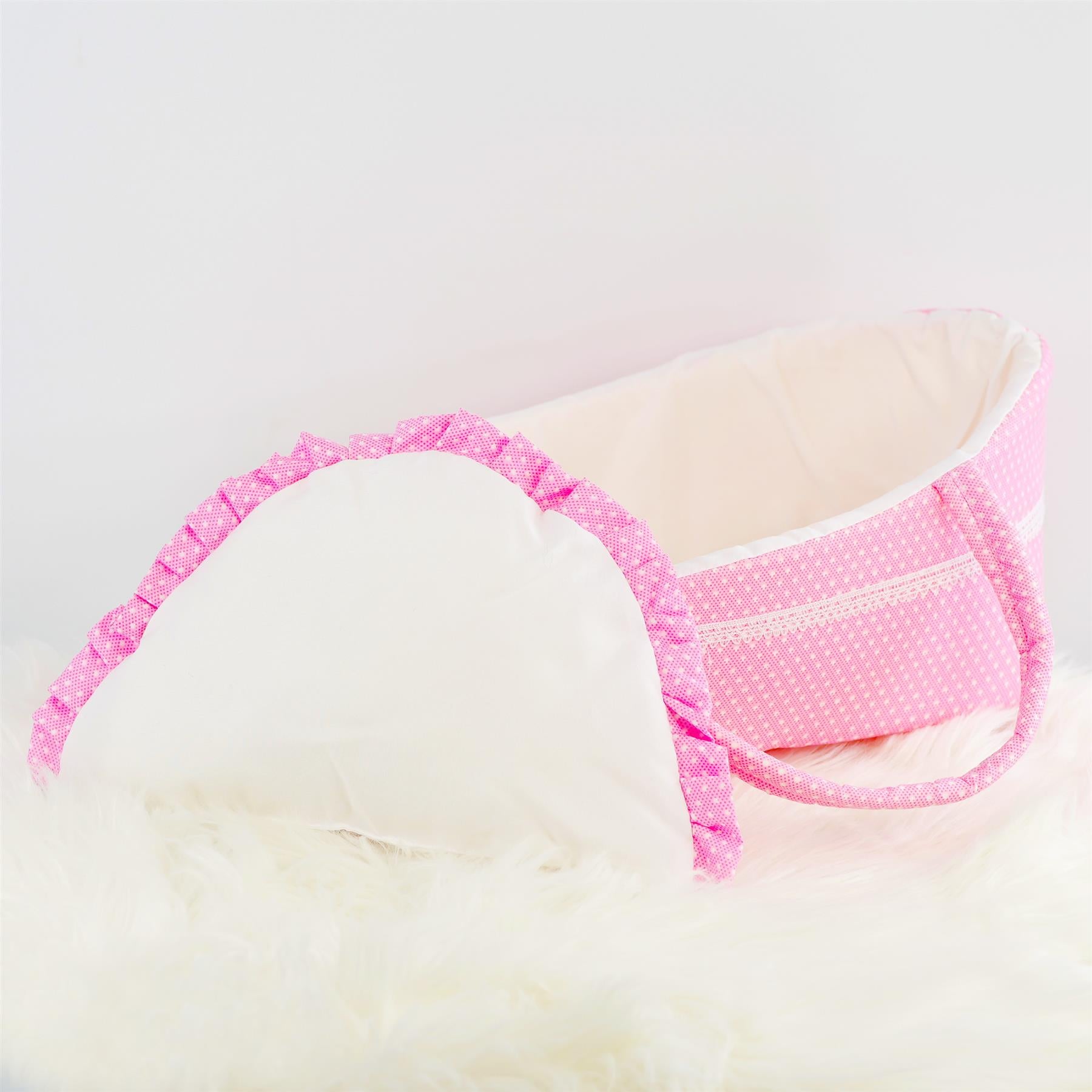 BiBi Baby Doll in Carry Cot (38 cm / 15") by The Magic Toy Shop - The Magic Toy Shop