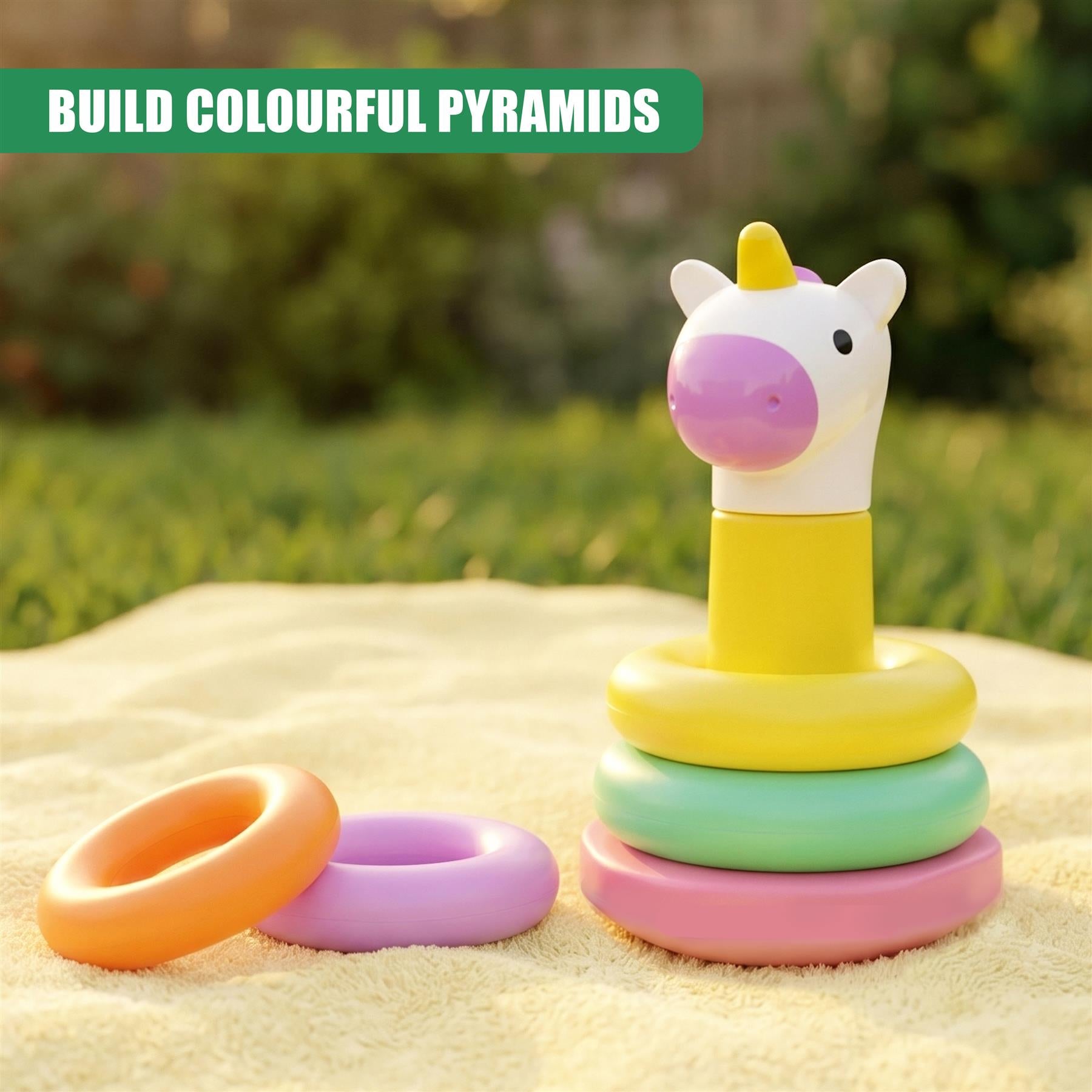 Gerry The Giraffe Stacking Rings