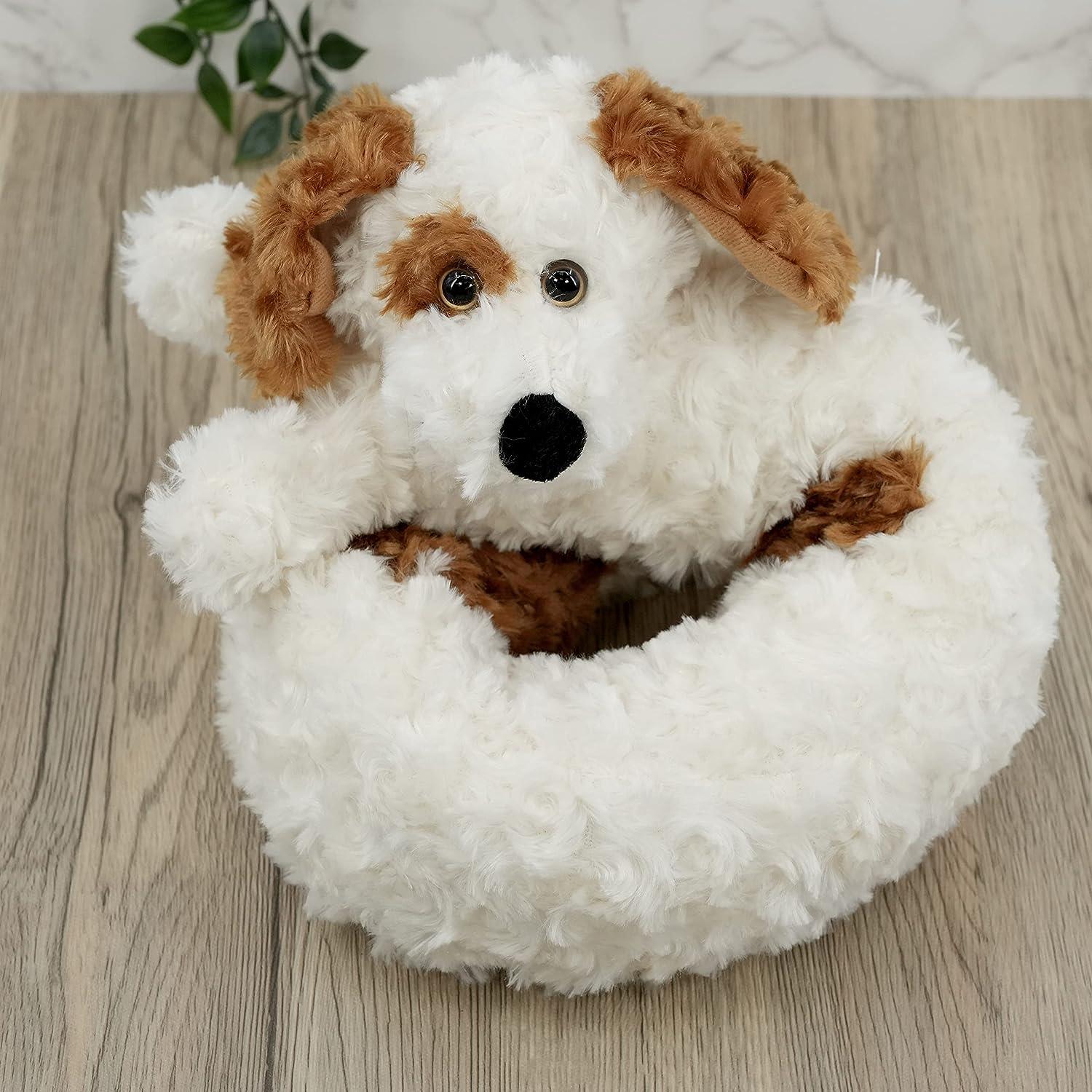 Novelty Cream Dog Draught Excluder for Doors by GEEZY - The Magic Toy Shop