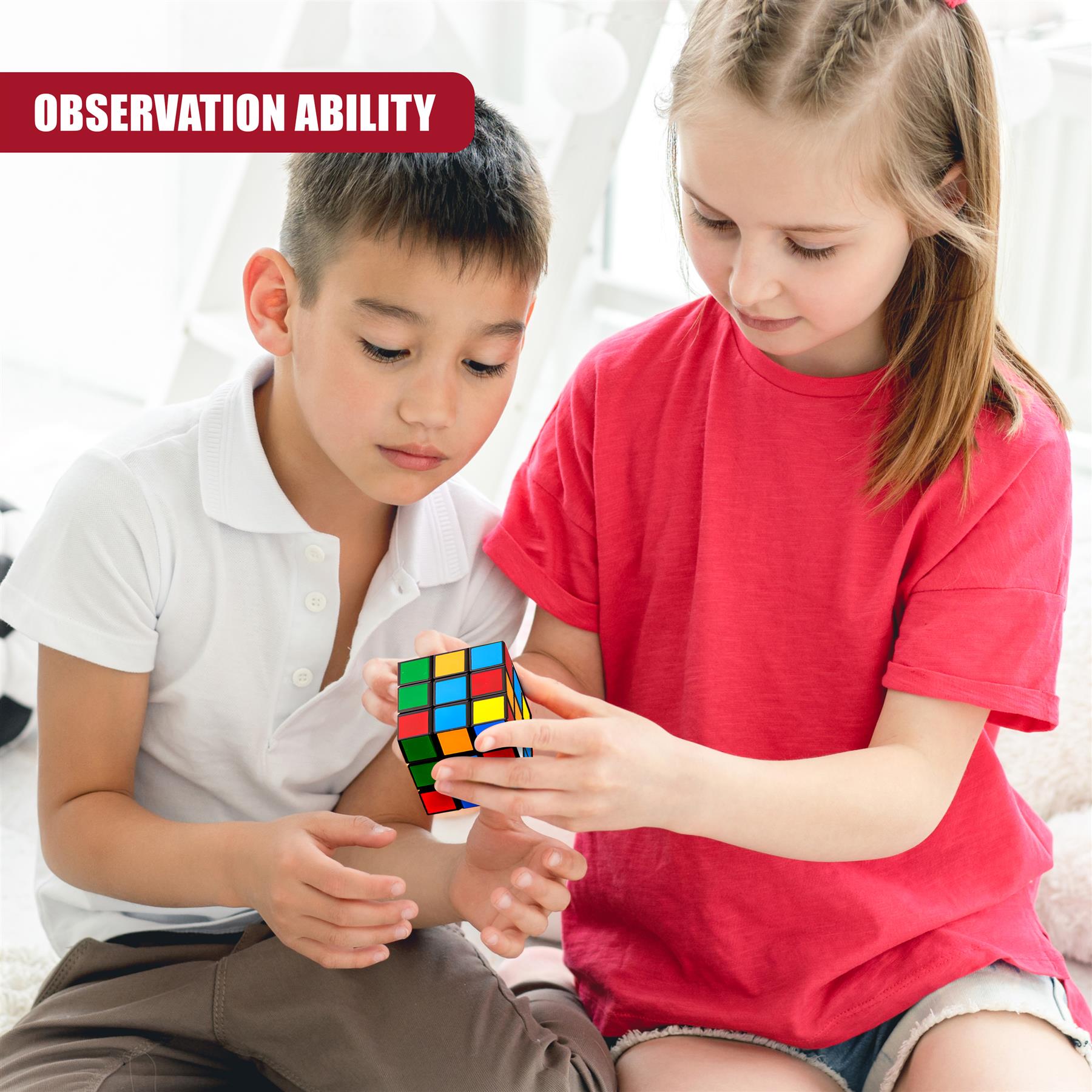 Set of 12 Puzzle Cubes