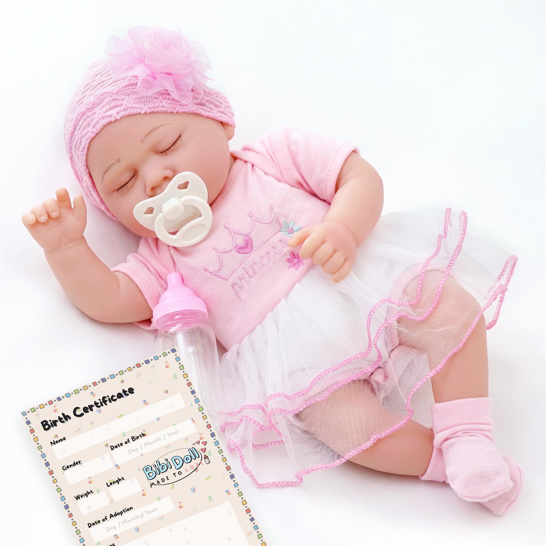 BiBi Doll Reborn Girl "Cherry" (43 cm / 17")