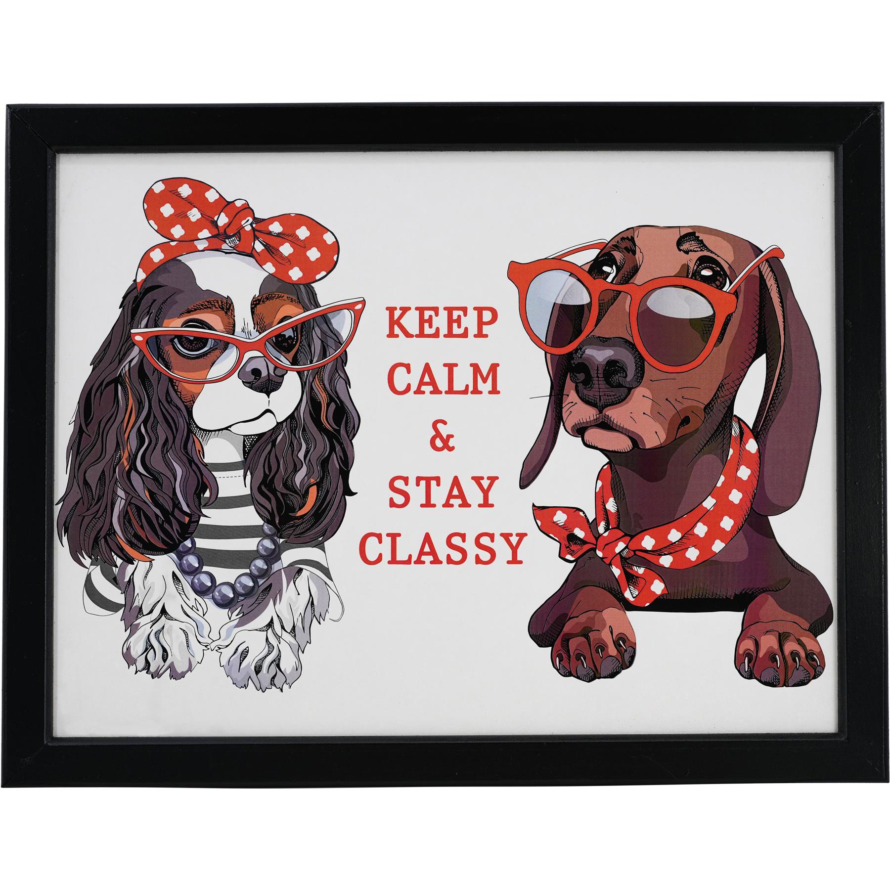 Keep Calm Lap Tray With Bean Bag Cushion by Geezy - The Magic Toy Shop