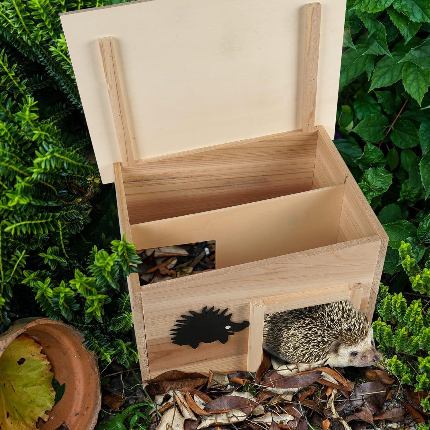 Wooden Hedgehog House by GEEZY - The Magic Toy Shop